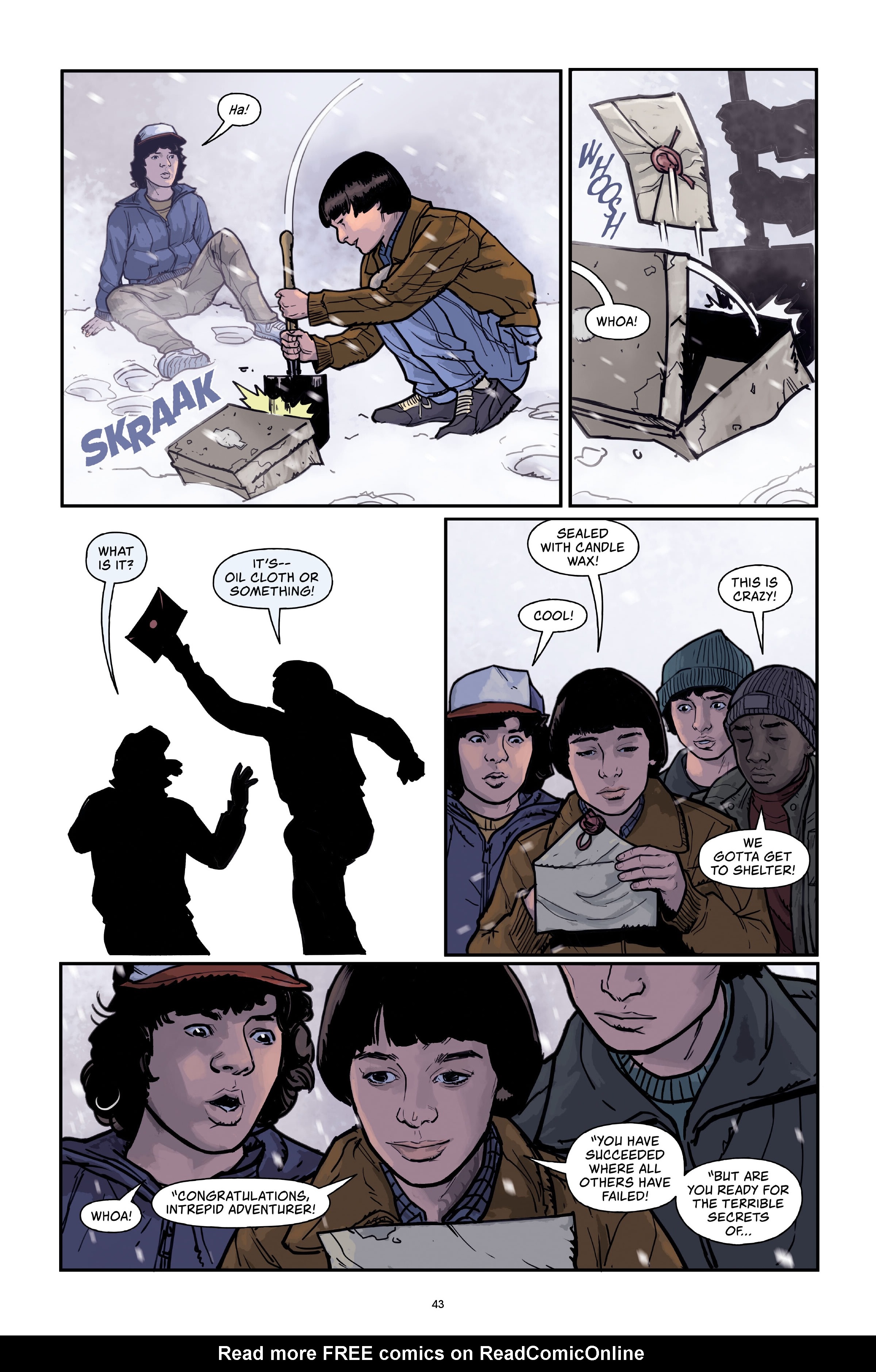 Read online Stranger Things Library Edition comic -  Issue # TPB 3 (Part 1) - 43