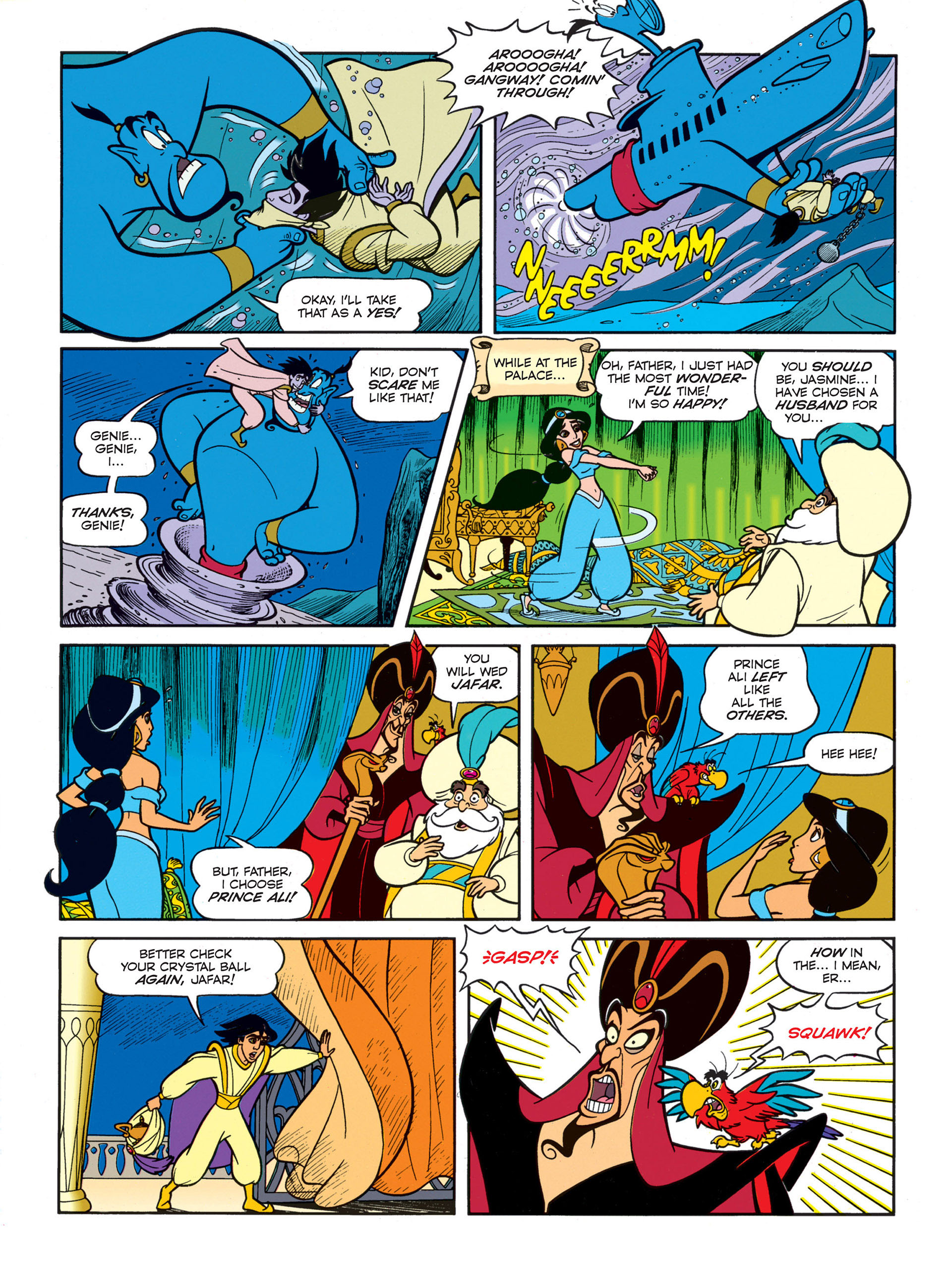 Read online Disney's Aladdin - The Official Movie Adaptation comic -  Issue # Full - 34