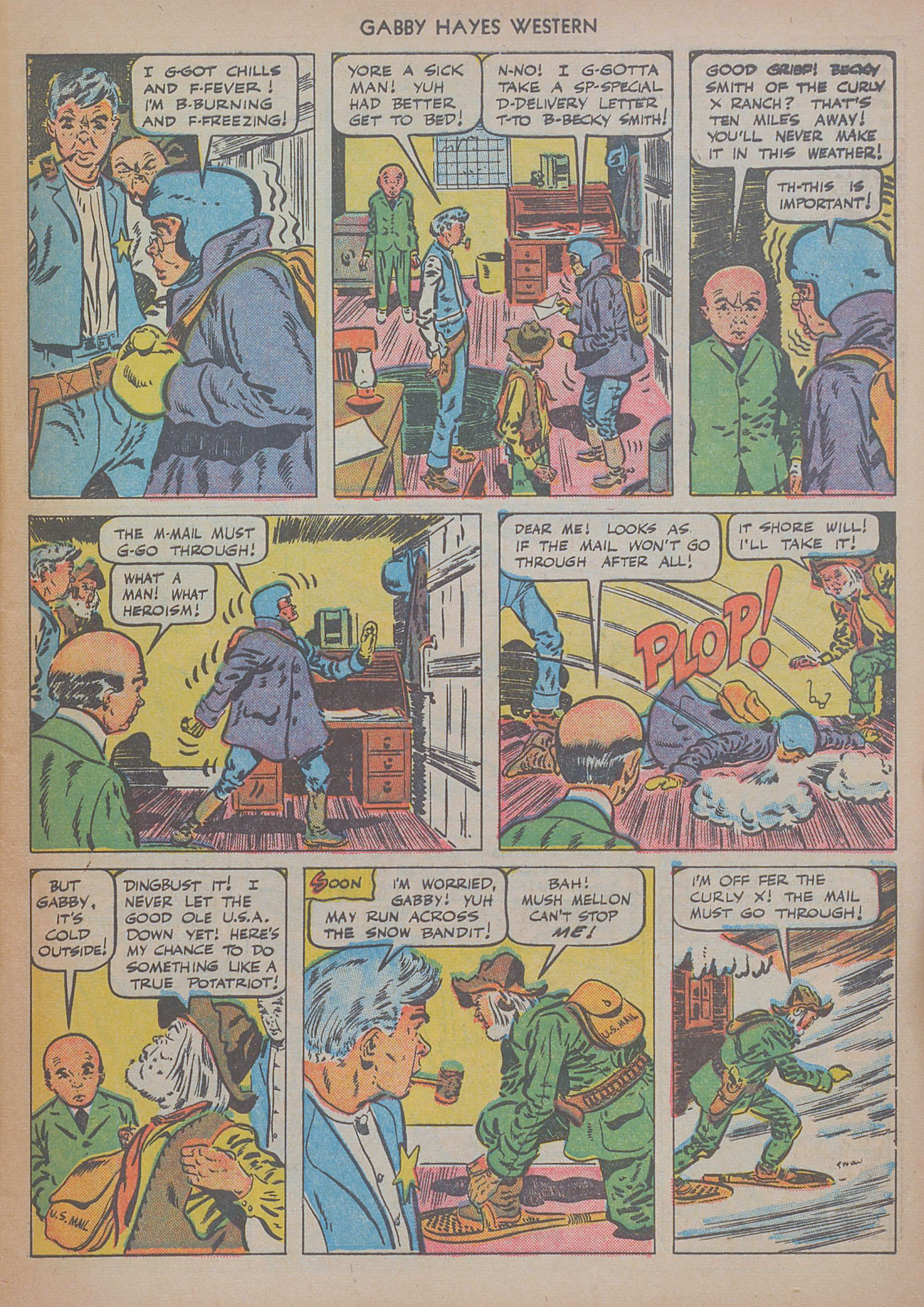 Read online Gabby Hayes Western comic -  Issue #14 - 5