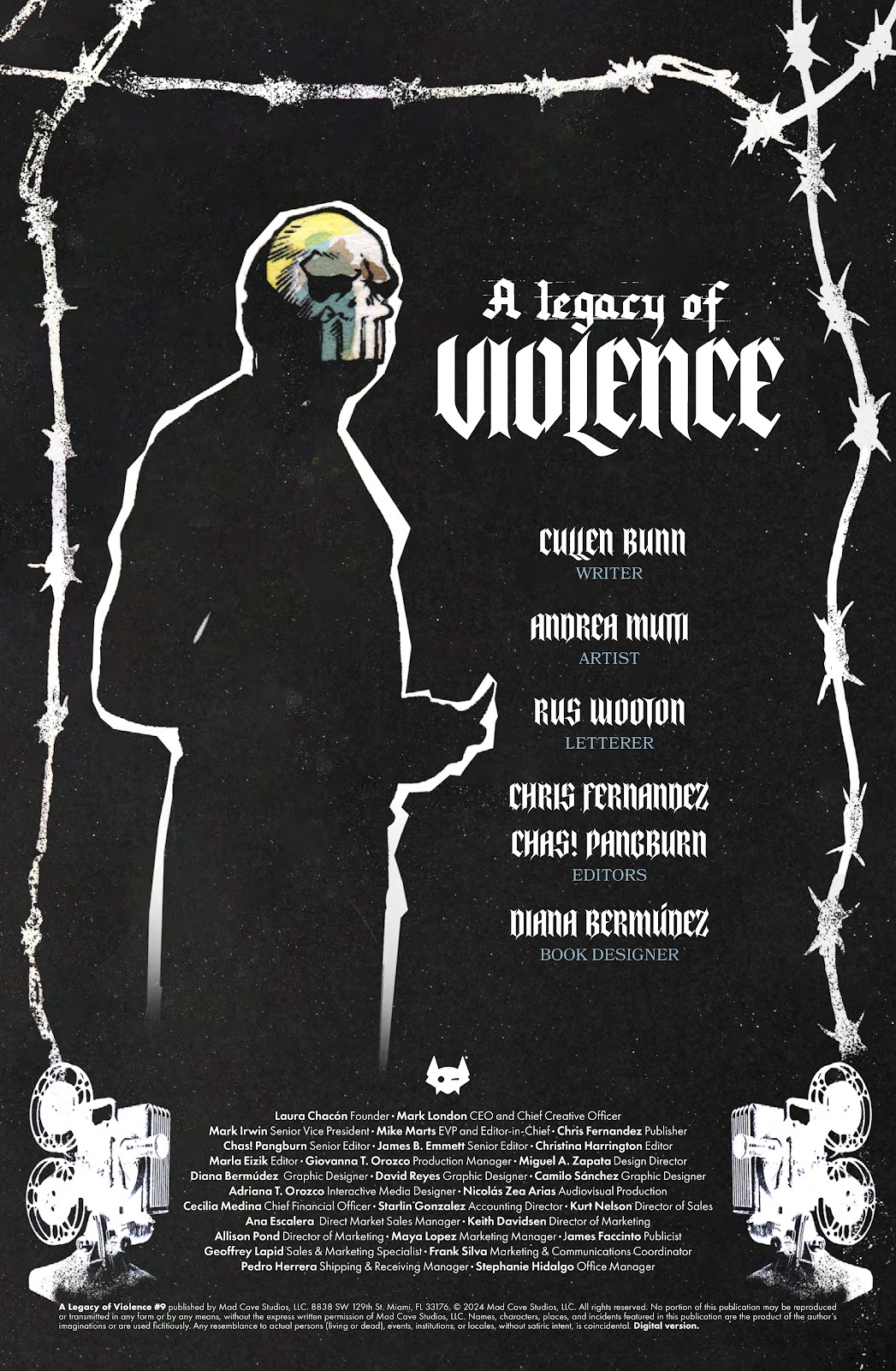 A Legacy of Violence issue 9 - Page 2
