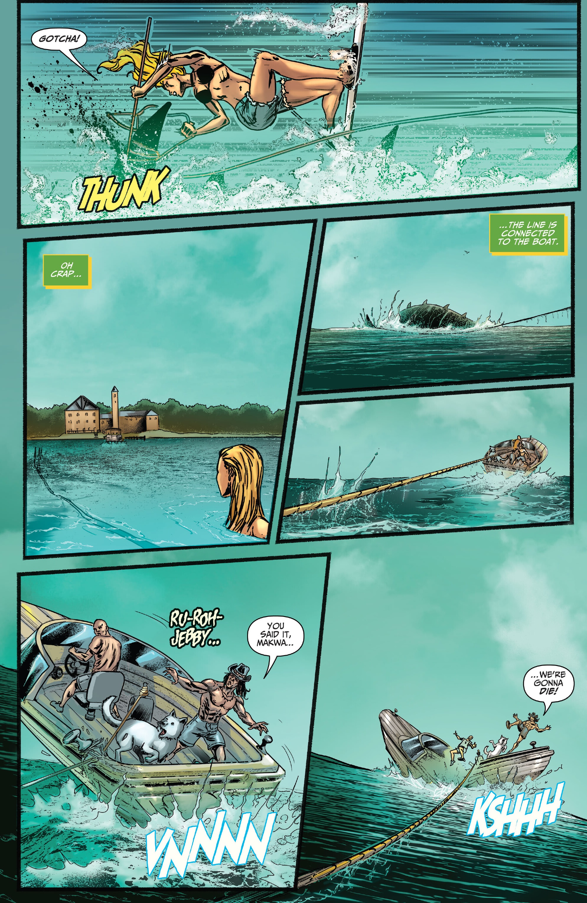 Read online Robyn Hood: Blood in Water comic -  Issue # Full - 10