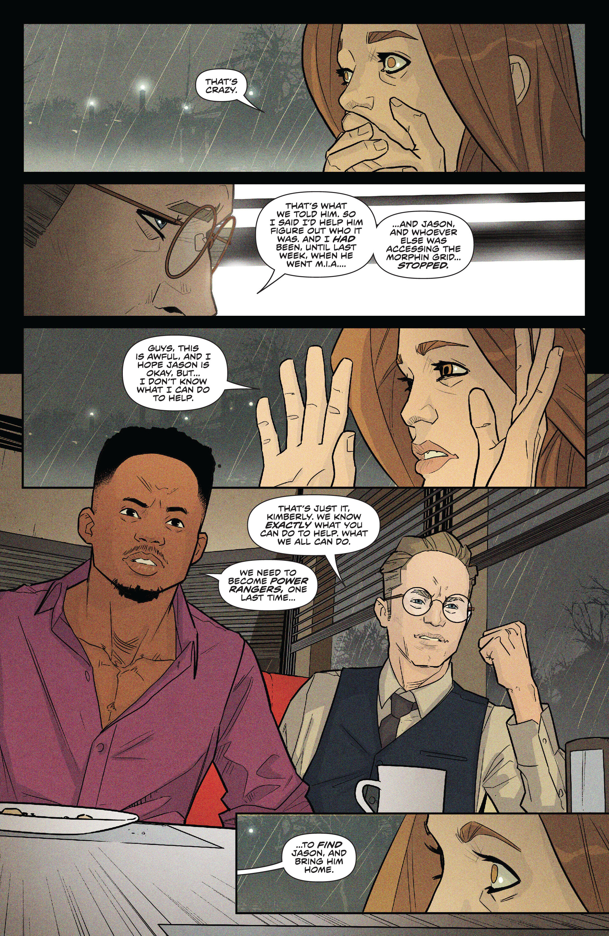 Read online Mighty Morphin Power Rangers: The Return comic -  Issue #1 - 19