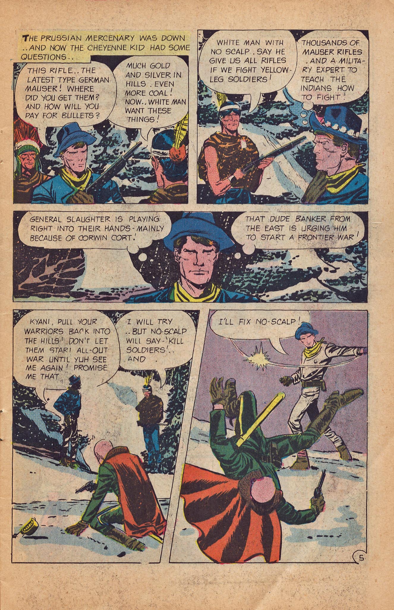 Read online Cheyenne Kid comic -  Issue #68 - 7