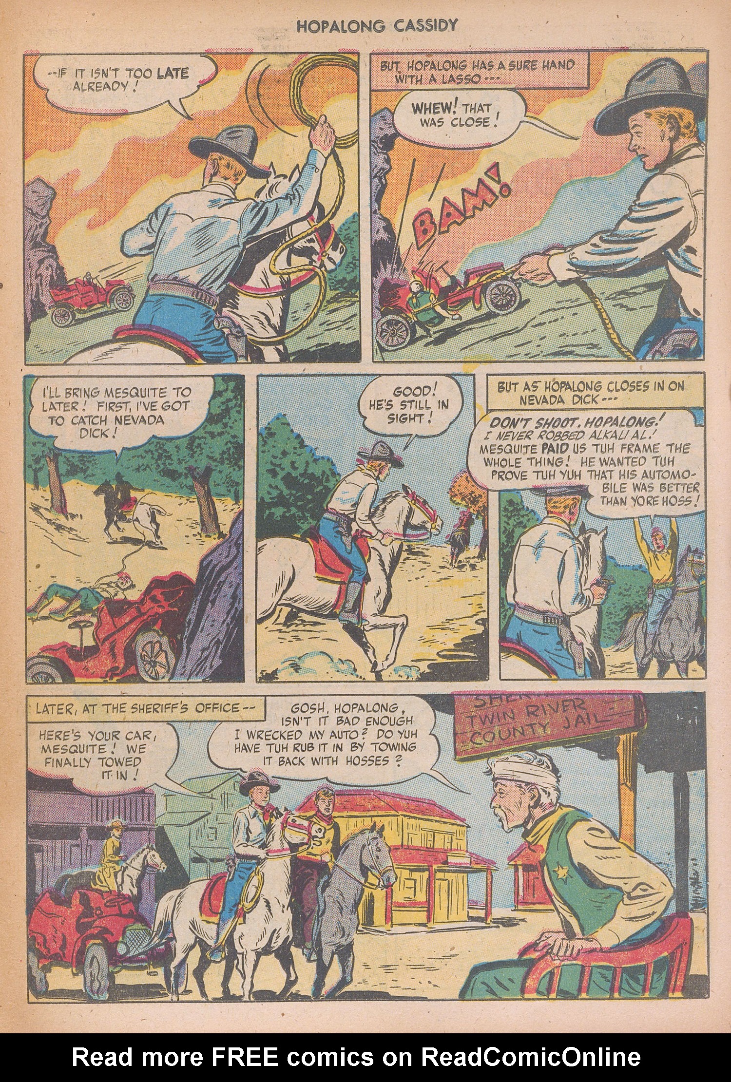 Read online Hopalong Cassidy comic -  Issue #7 - 37