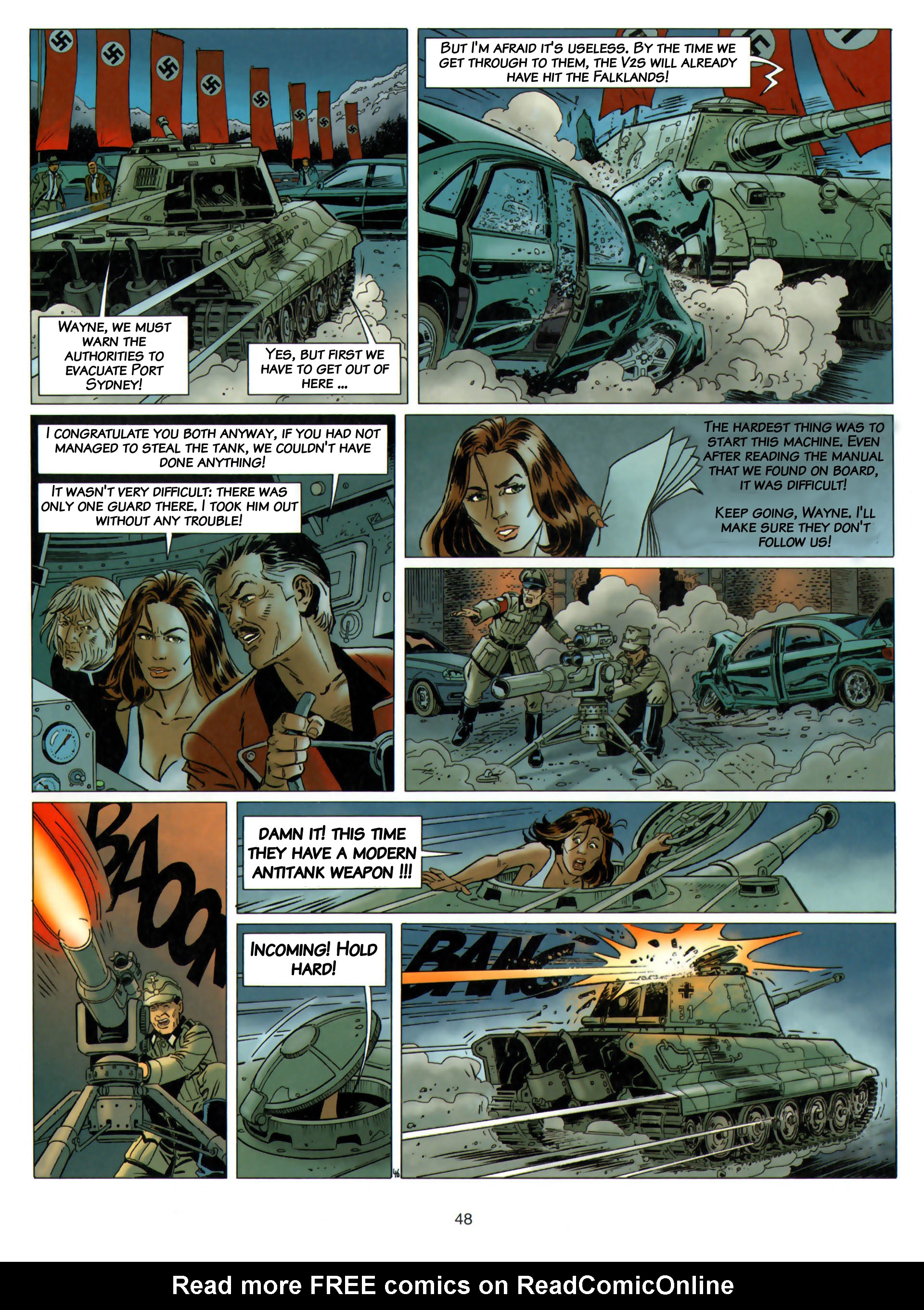 Read online Wayne Shelton comic -  Issue #8 - 49