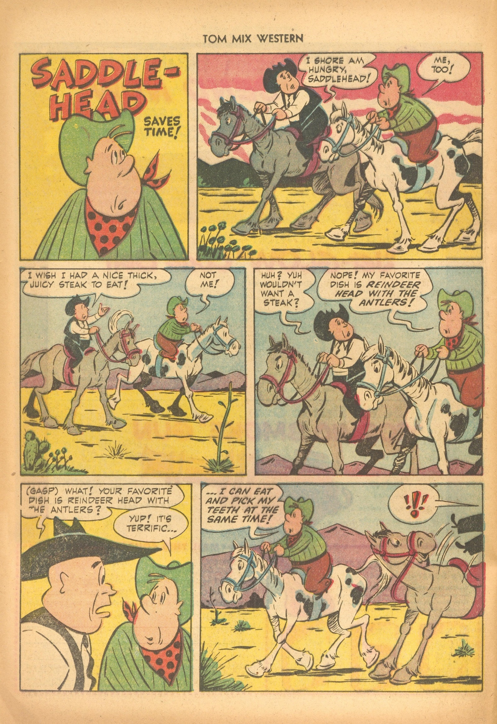 Read online Tom Mix Western (1948) comic -  Issue #53 - 24