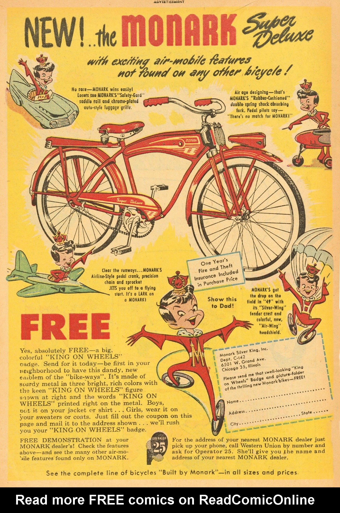 Read online Tom Mix Western (1948) comic -  Issue #22 - 34