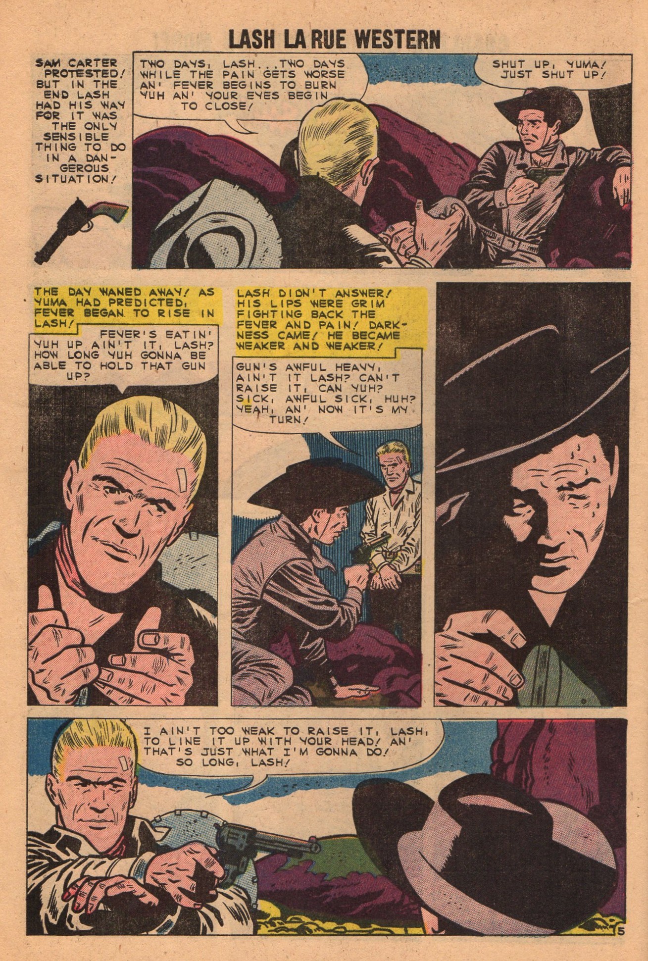 Read online Lash Larue Western (1949) comic -  Issue #78 - 8