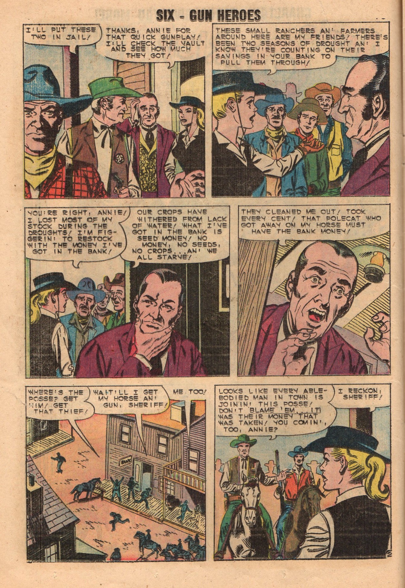 Read online Six-Gun Heroes comic -  Issue #61 - 12