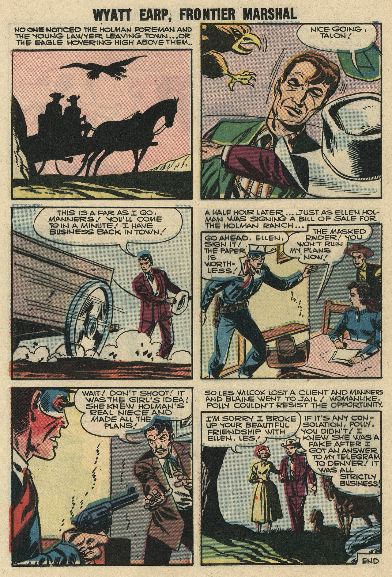 Read online Wyatt Earp Frontier Marshal comic -  Issue #15 - 24