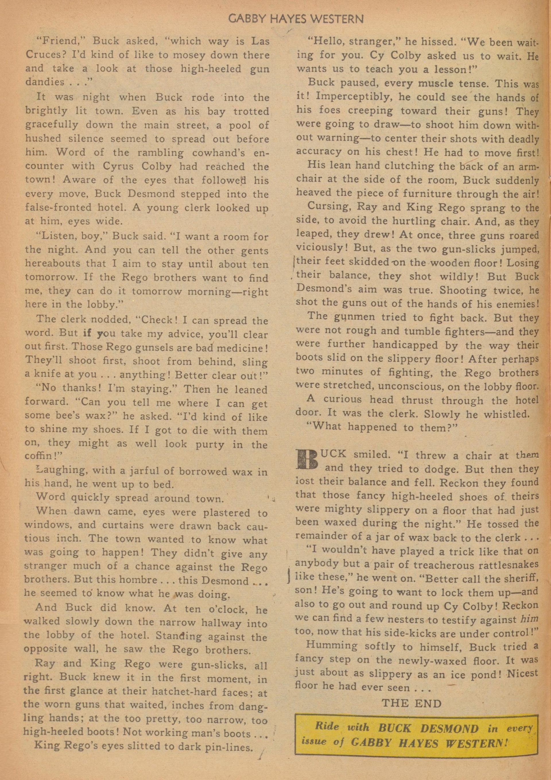 Read online Gabby Hayes Western comic -  Issue #29 - 14