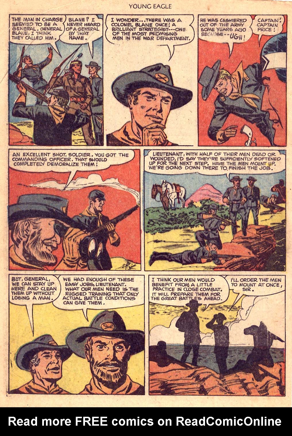 Read online Young Eagle comic -  Issue #6 - 20