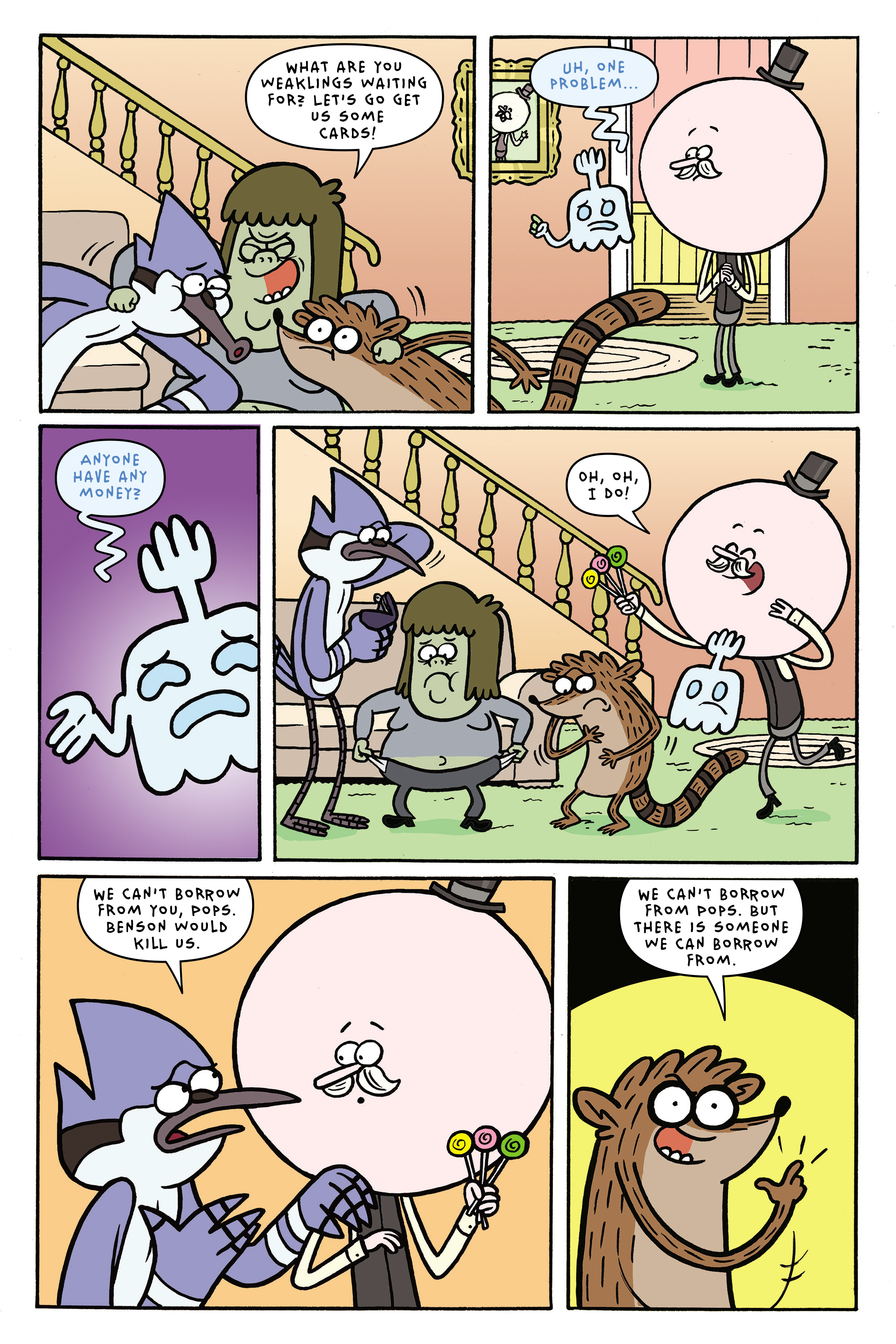 Read online Regular Show: The Meatening comic -  Issue # TPB - 70
