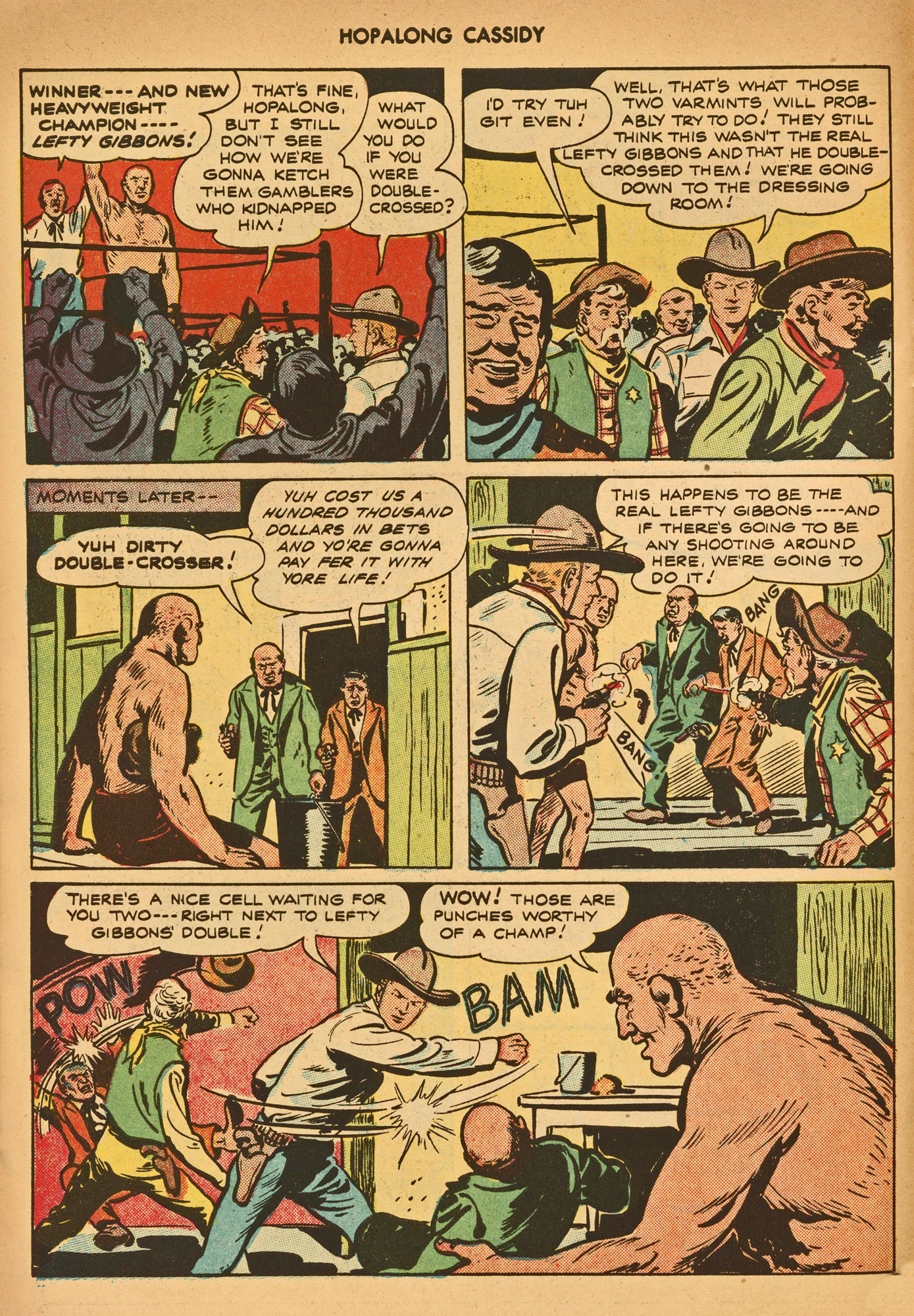 Read online Hopalong Cassidy comic -  Issue #14 - 22