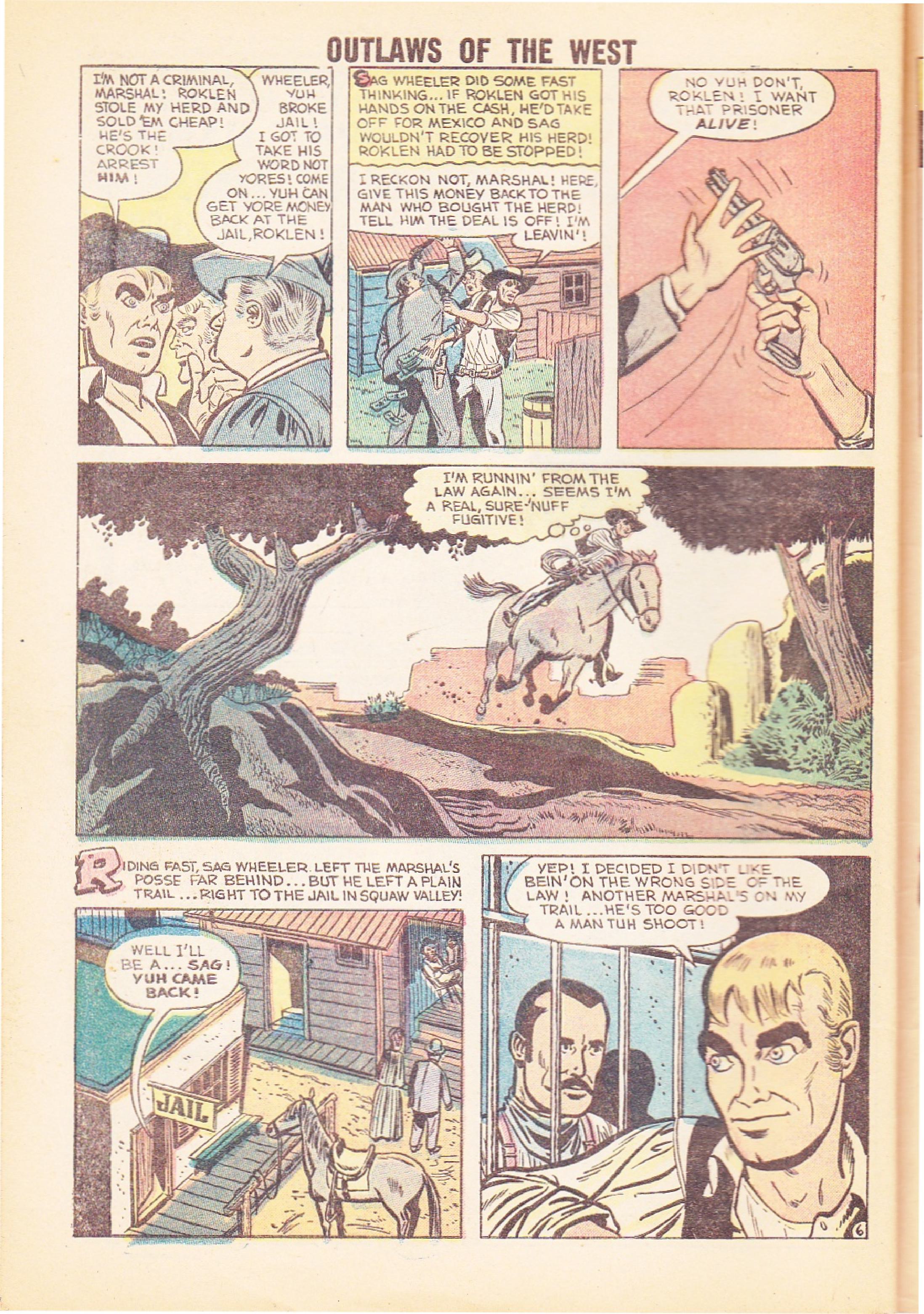 Read online Outlaws of the West comic -  Issue #20 - 33