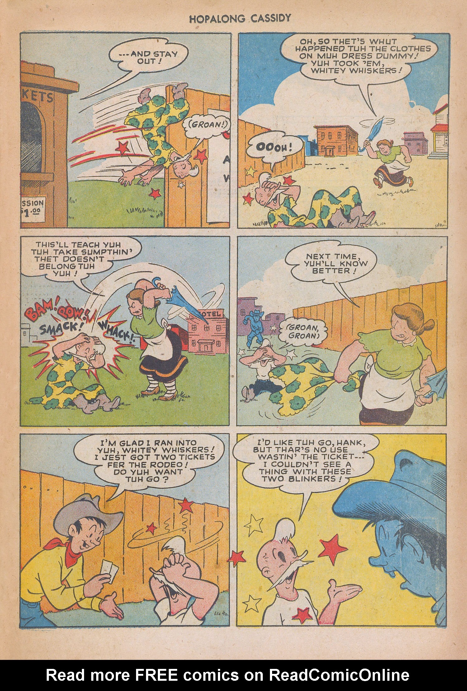 Read online Hopalong Cassidy comic -  Issue #28 - 25
