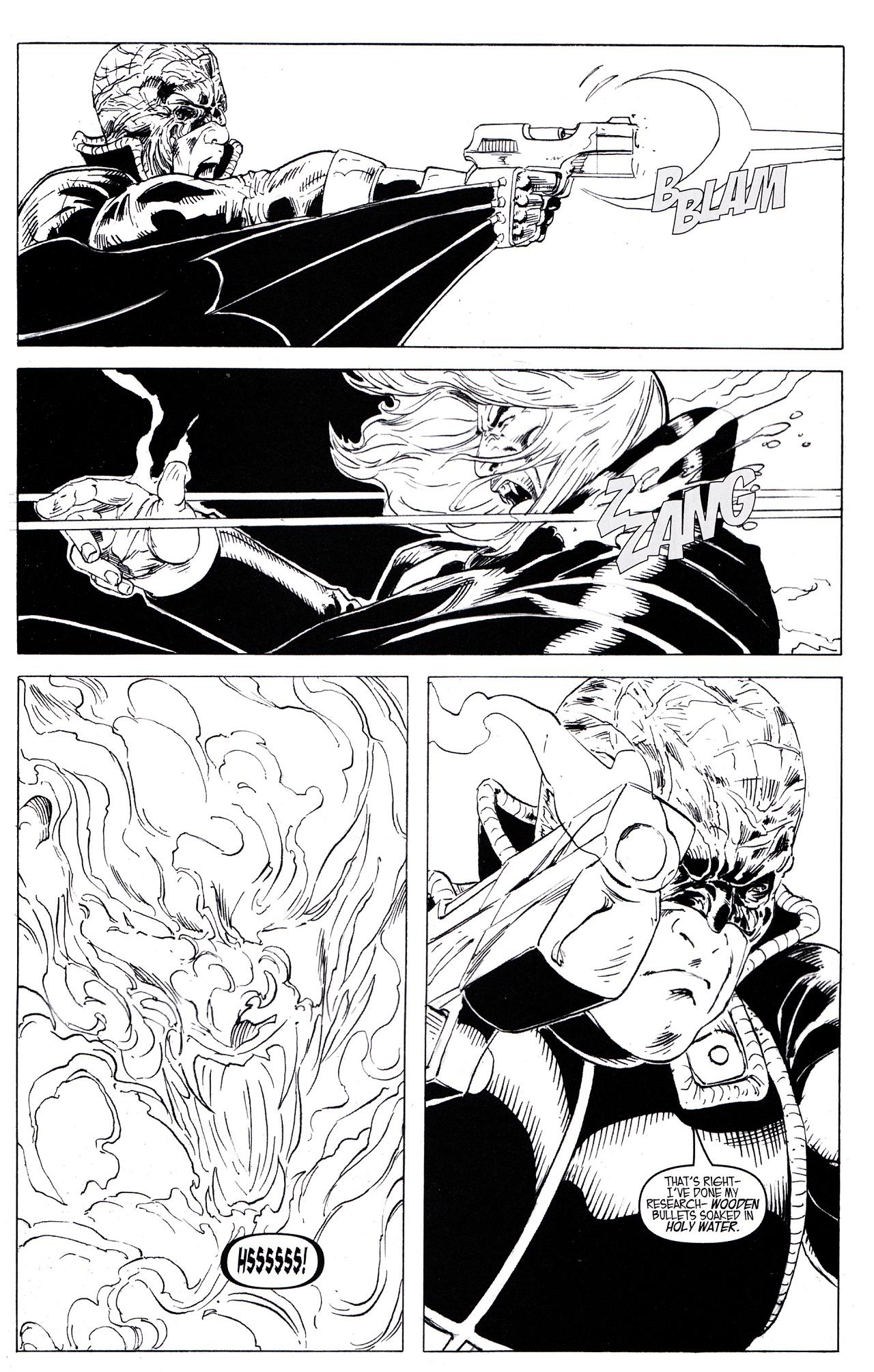 Read online Return of the Monsters: Black Bat & Death Angel vs Dracula comic -  Issue # Full - 23