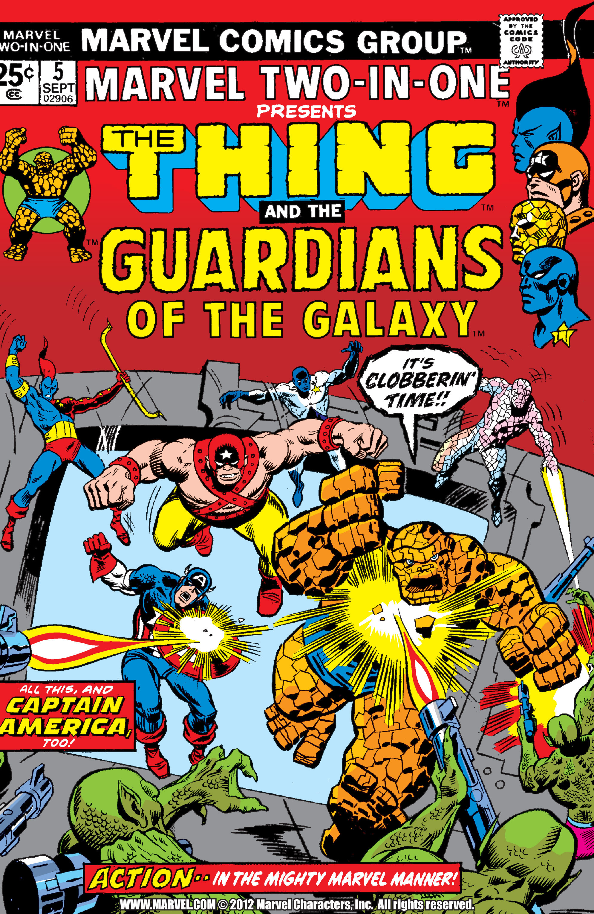 Read online Marvel Two-In-One comic -  Issue #5 - 1