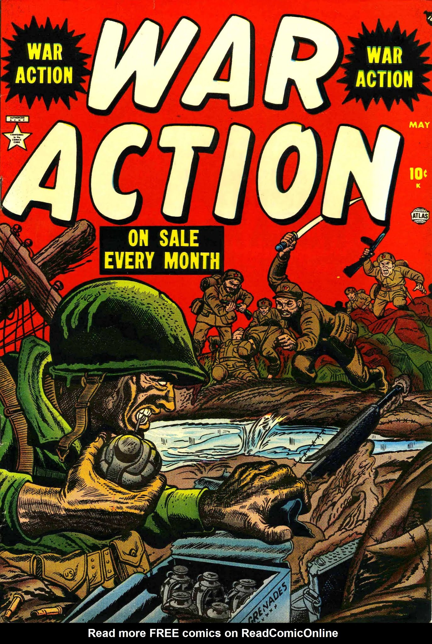 Read online War Action comic -  Issue #2 - 1