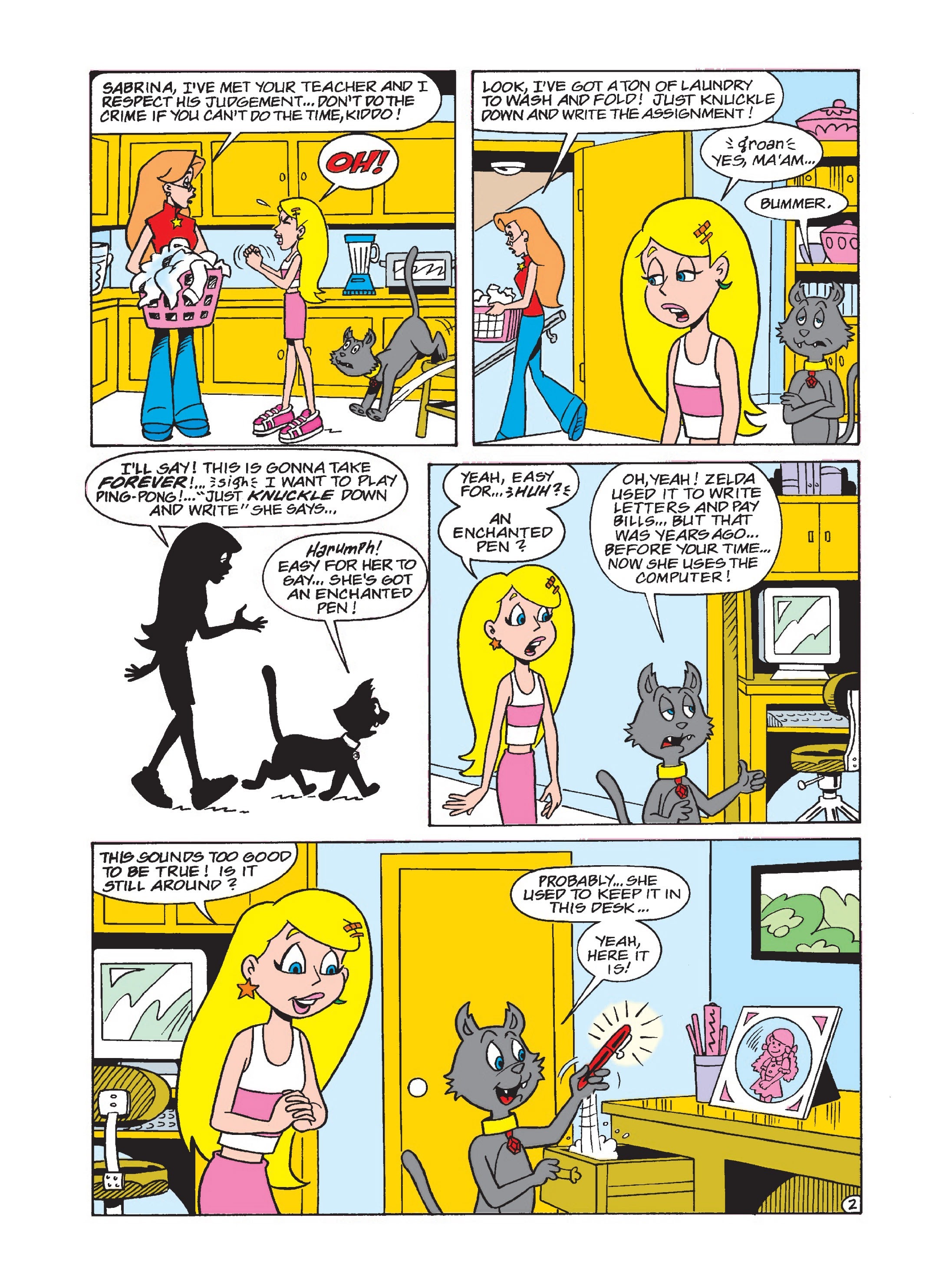 Read online Betty & Veronica Friends Double Digest comic -  Issue #233 - 56