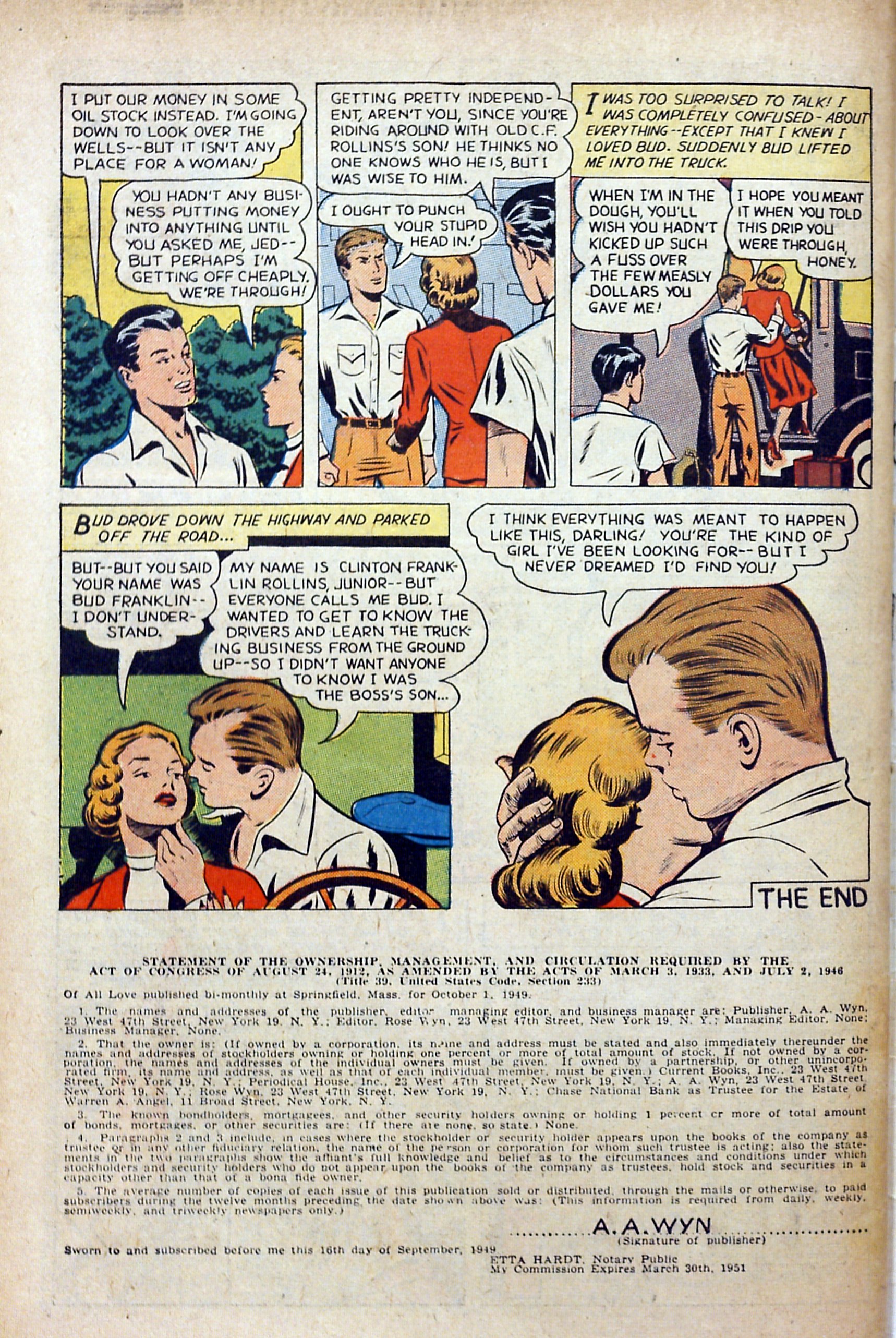 Read online All Love comic -  Issue #31 - 34