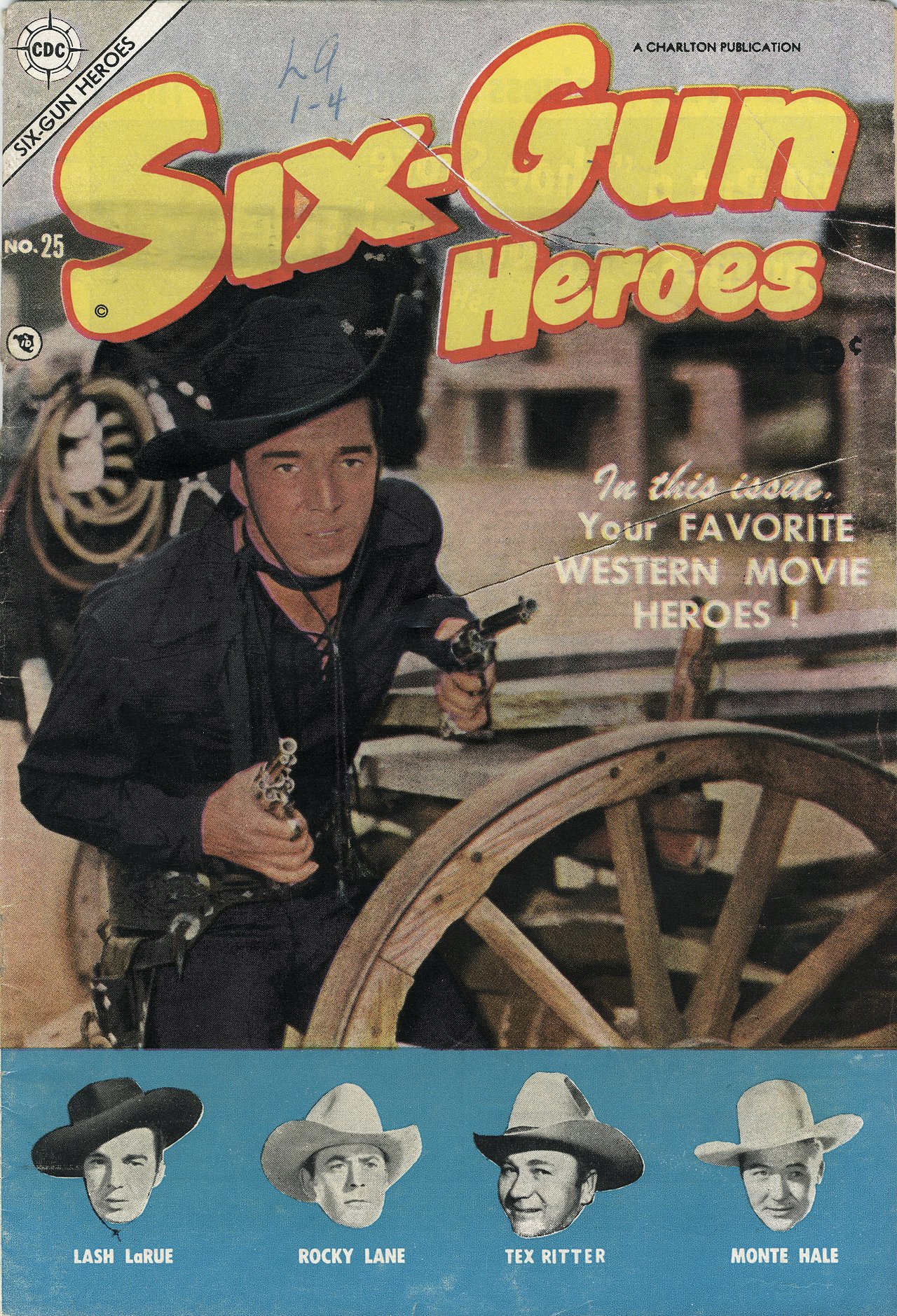 Read online Six-Gun Heroes comic -  Issue #25 - 1