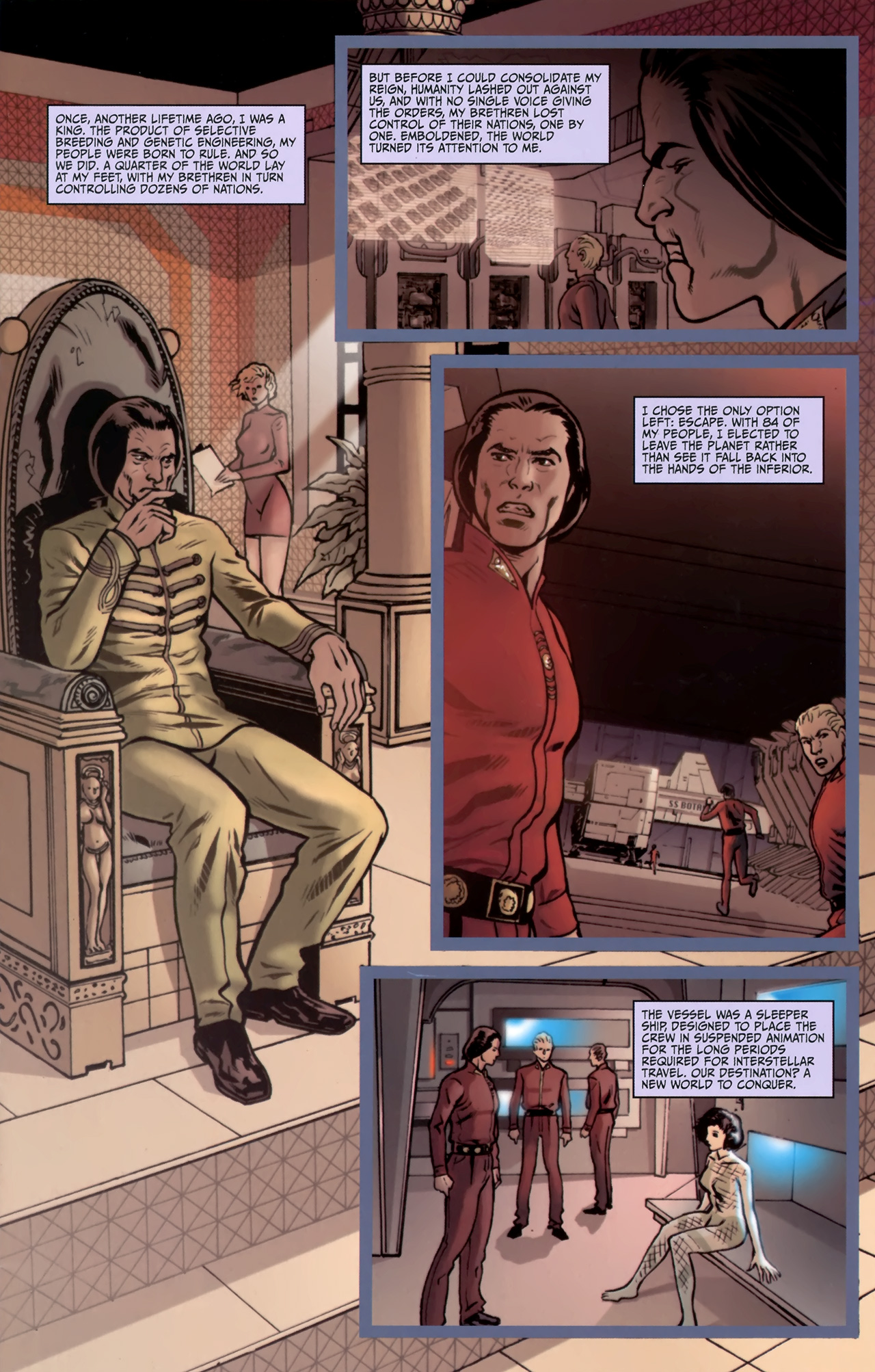 Read online Star Trek: Khan Ruling in Hell comic -  Issue #1 - 12