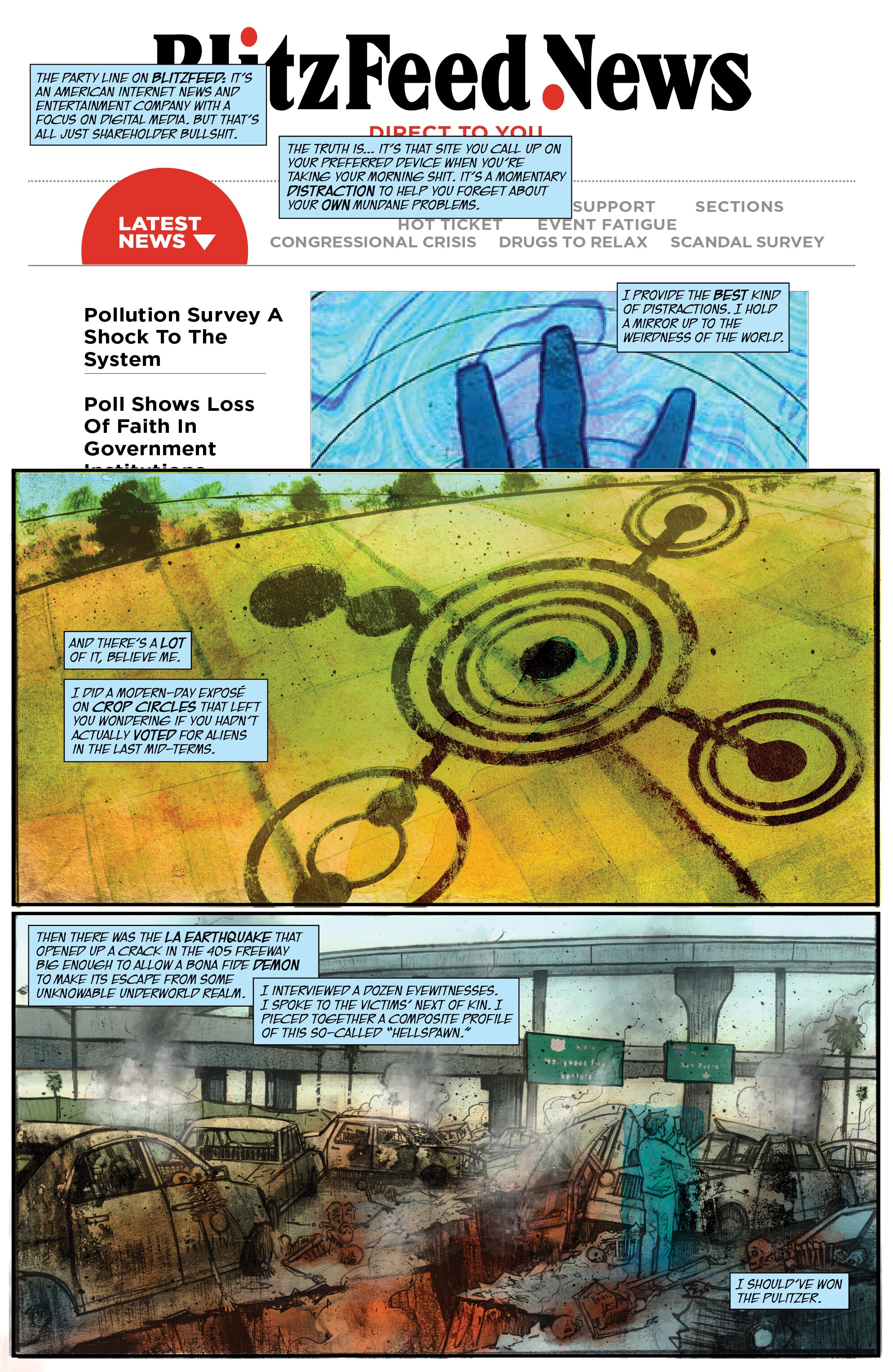 Read online Junior Baker the Righteous Faker comic -  Issue #4 - 4