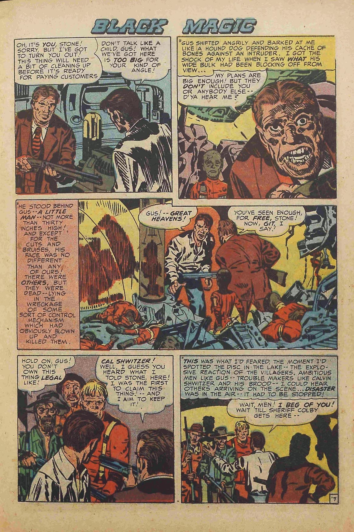 Read online Black Magic (1950) comic -  Issue #22 - 9