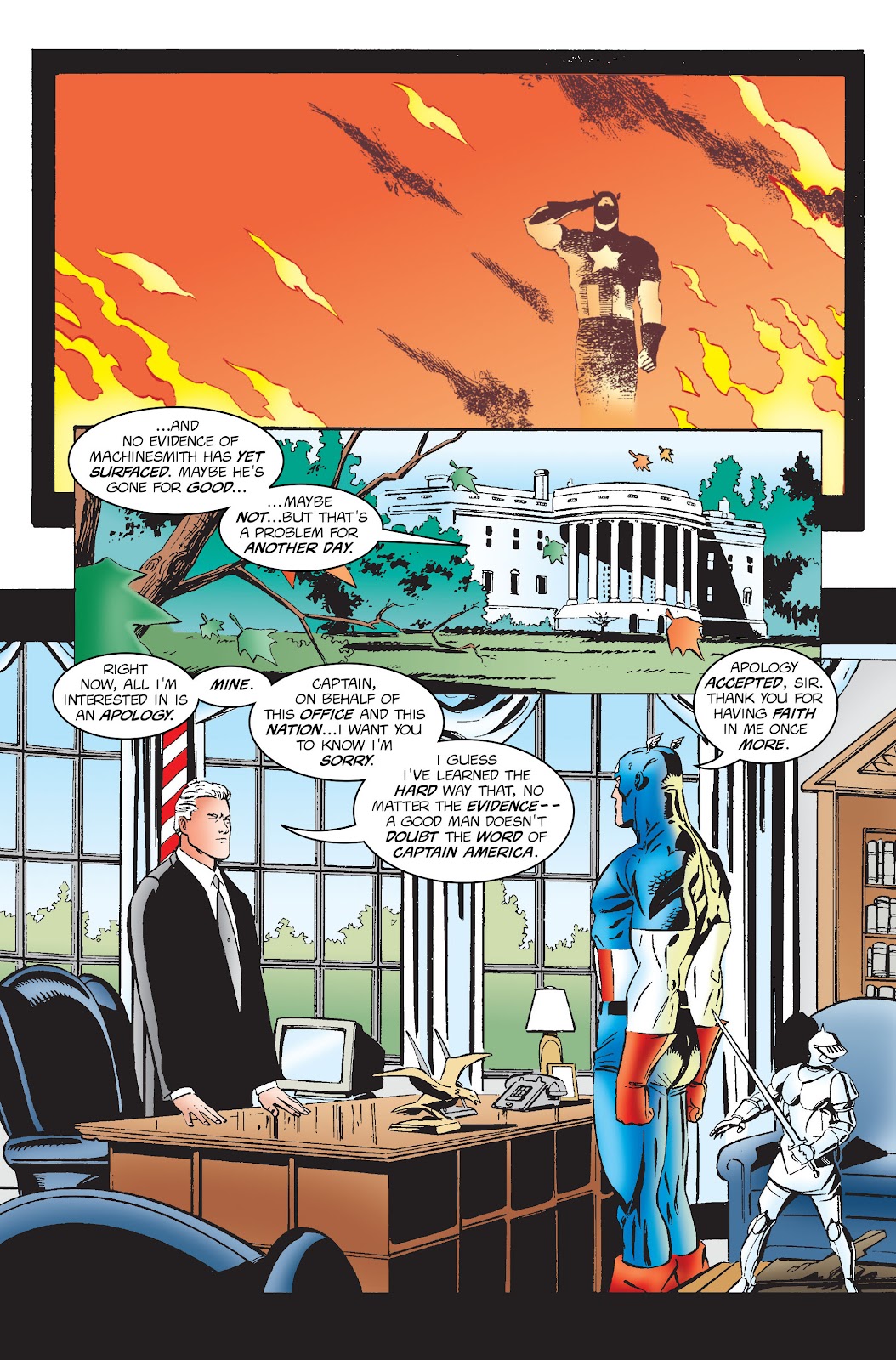 Captain America Epic Collection issue TPB Man Without A Country (Part 4) - Page 1