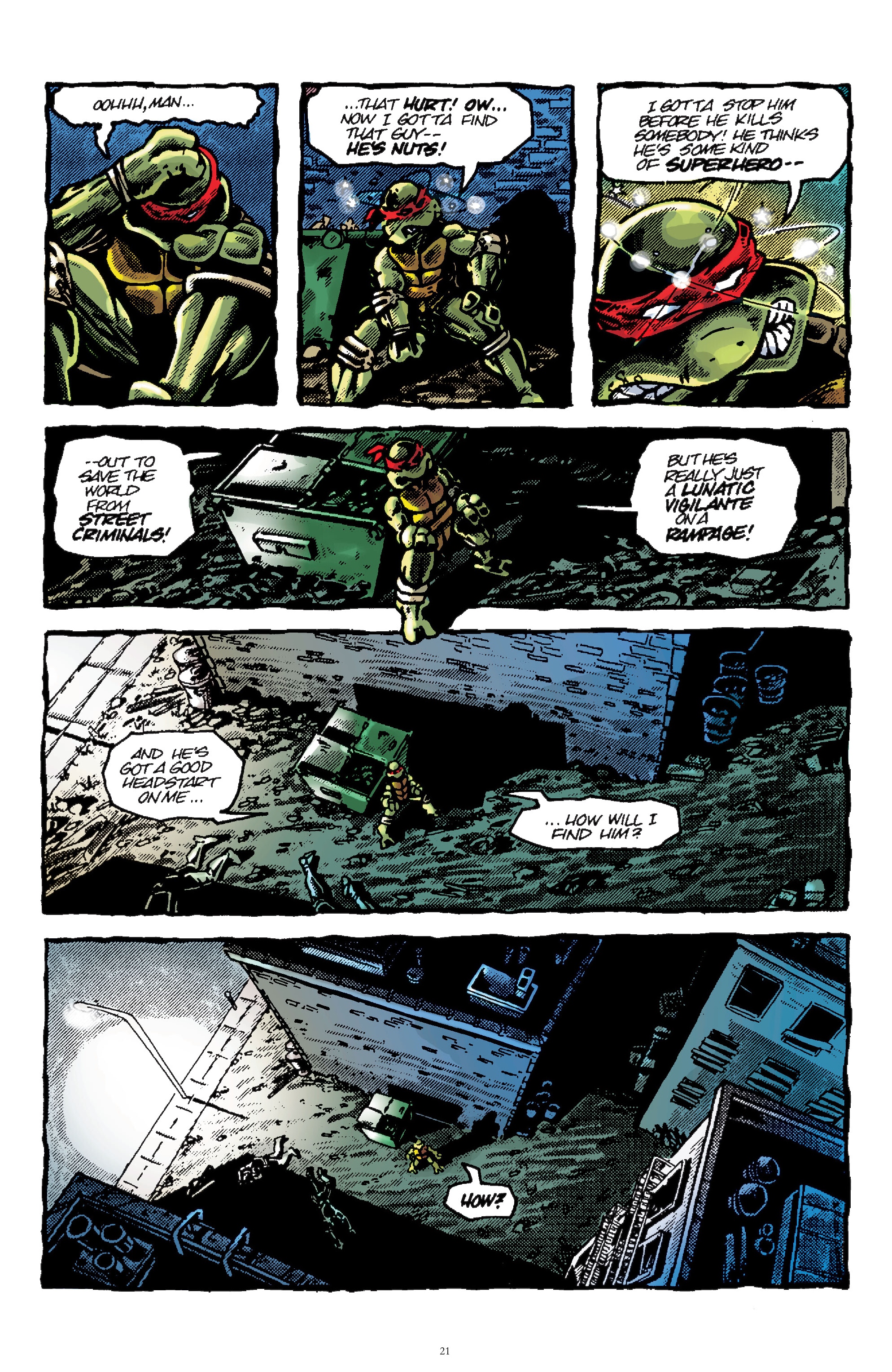 Read online Best of Teenage Mutant Ninja Turtles Collection comic -  Issue # TPB 1 (Part 1) - 21