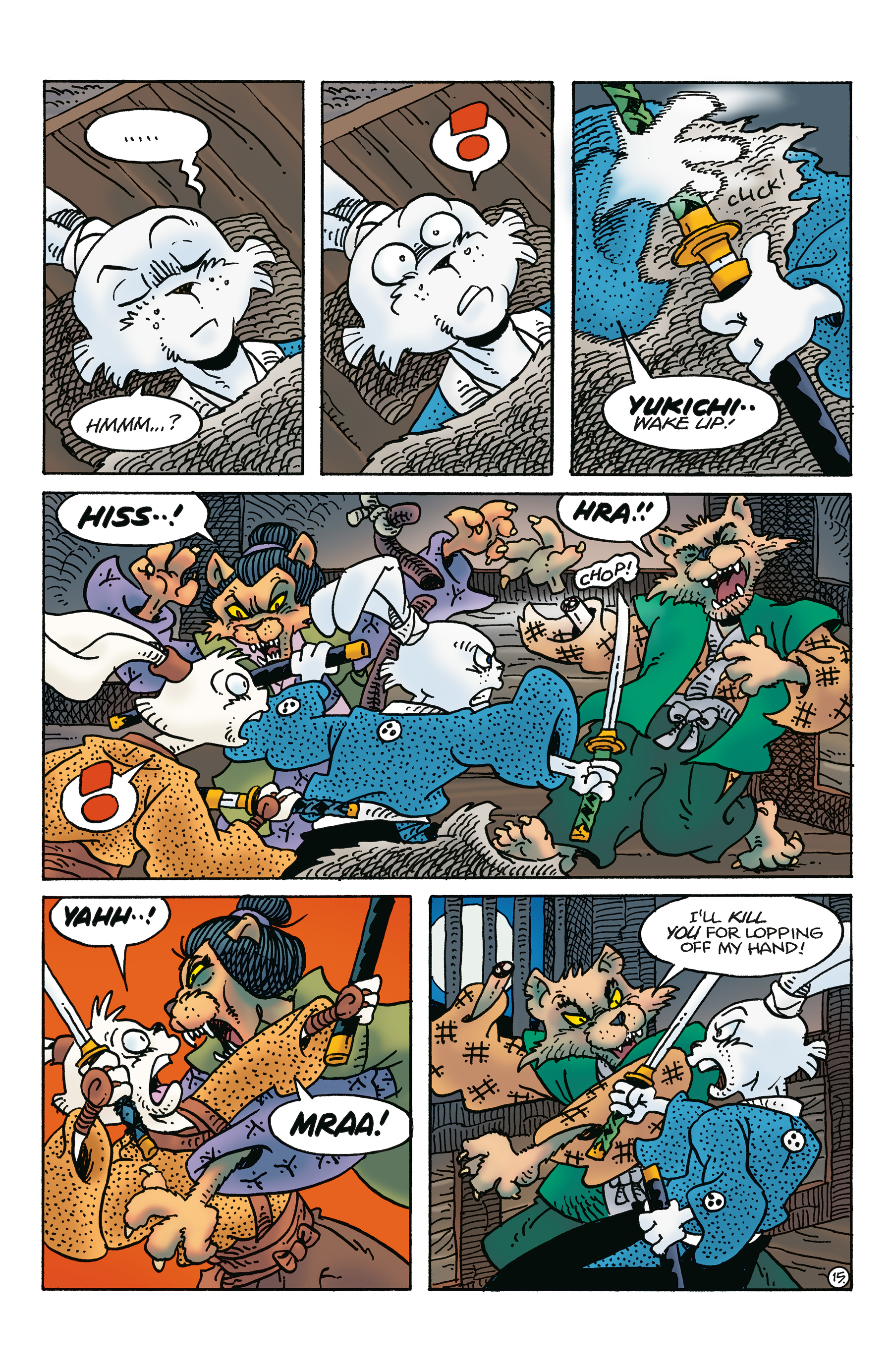 Read online Usagi Yojimbo: Ice and Snow comic -  Issue #5 - 17