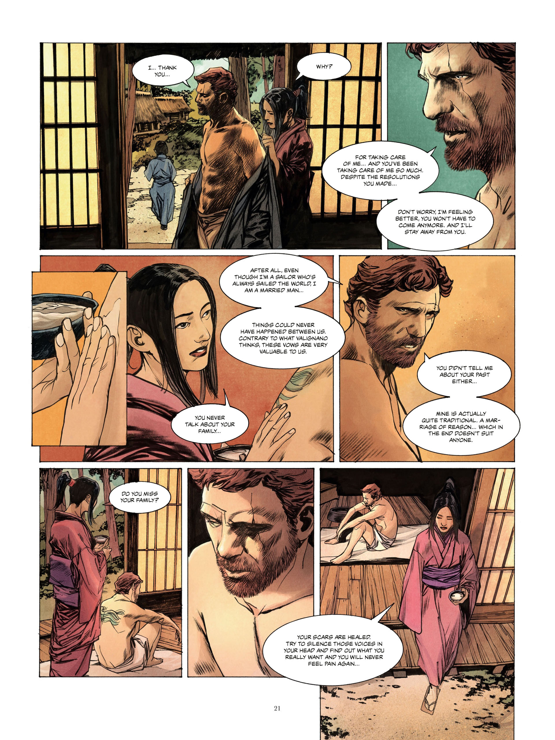 Read online William Adams, Samuraj comic -  Issue #2 - 21