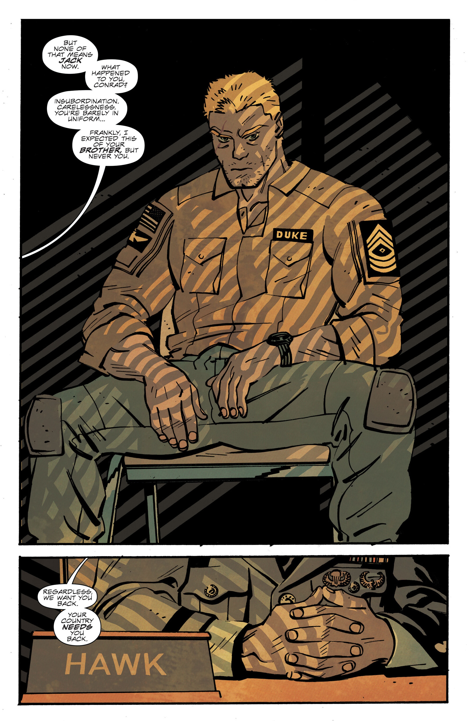 Read online Duke comic -  Issue #1 - 5