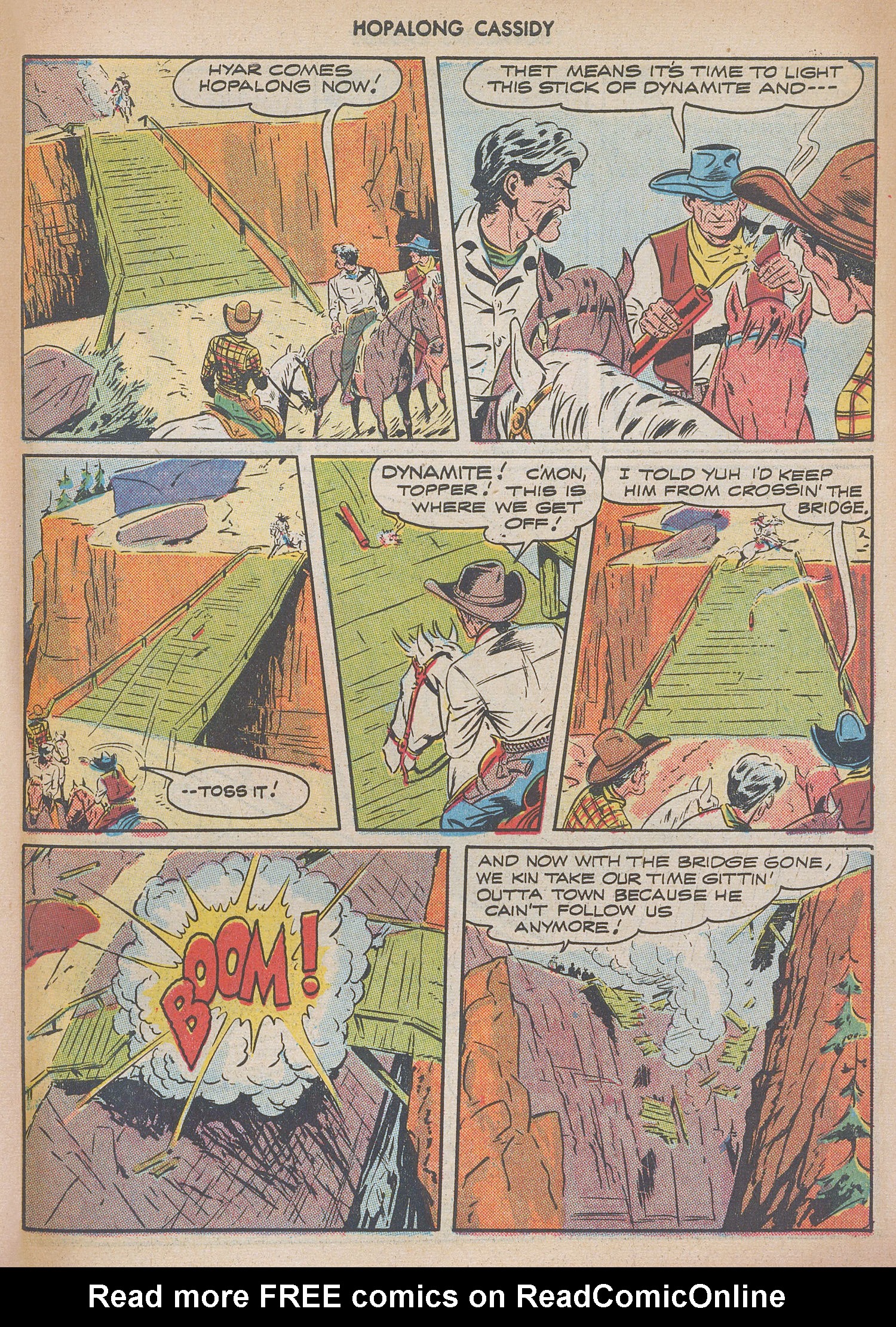 Read online Hopalong Cassidy comic -  Issue #18 - 47