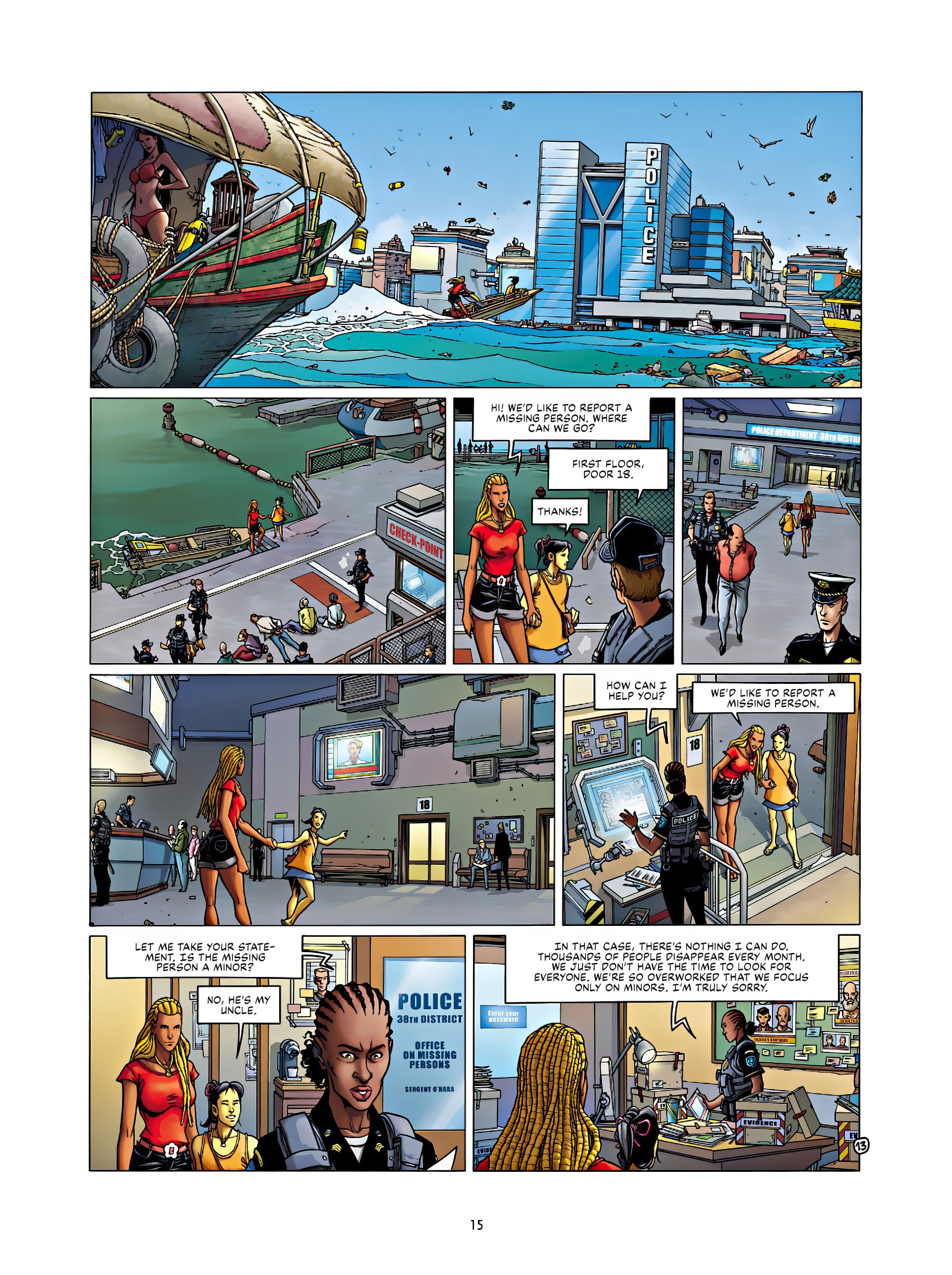 Read online Golden City comic -  Issue #14 - 15