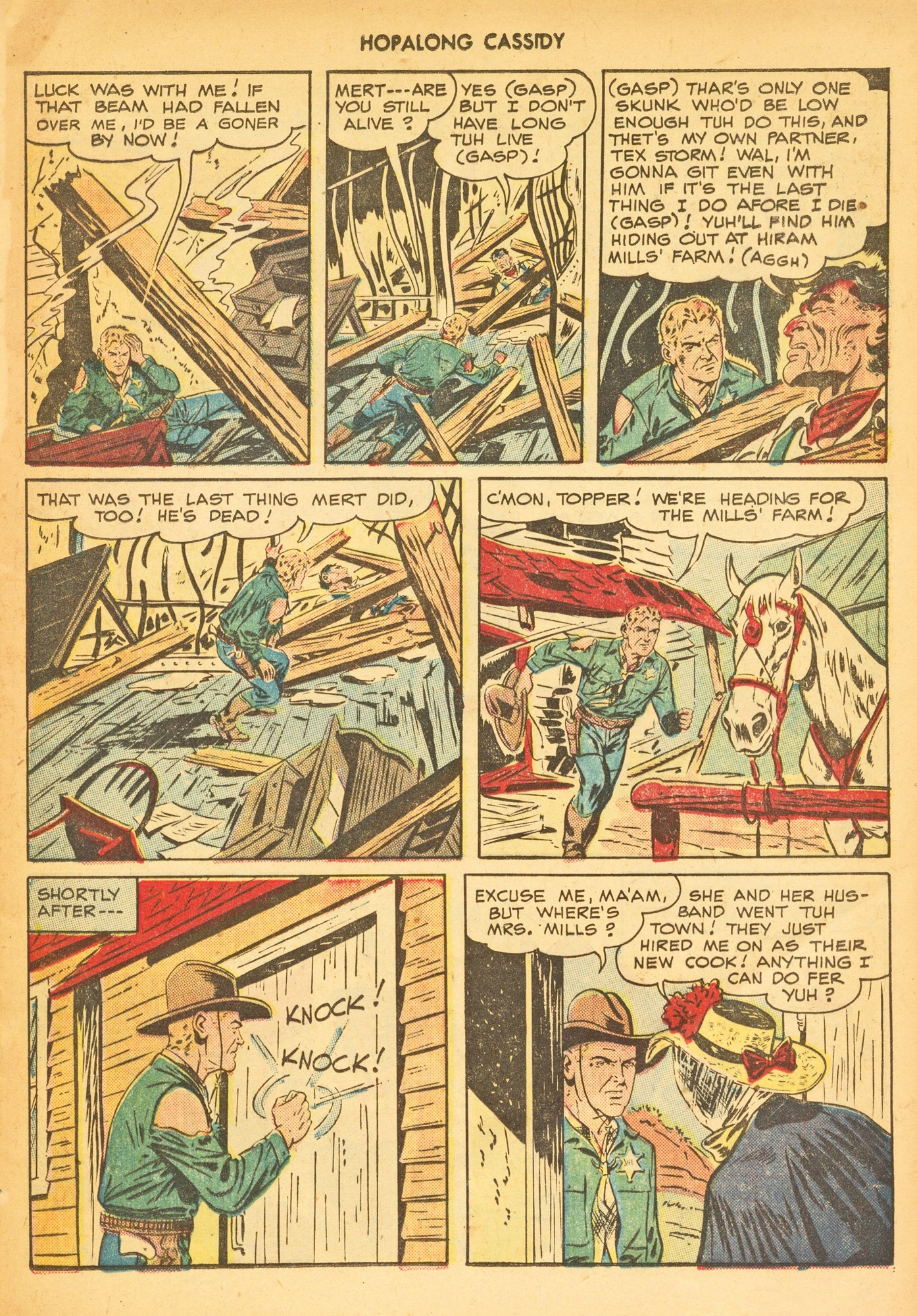 Read online Hopalong Cassidy comic -  Issue #30 - 23