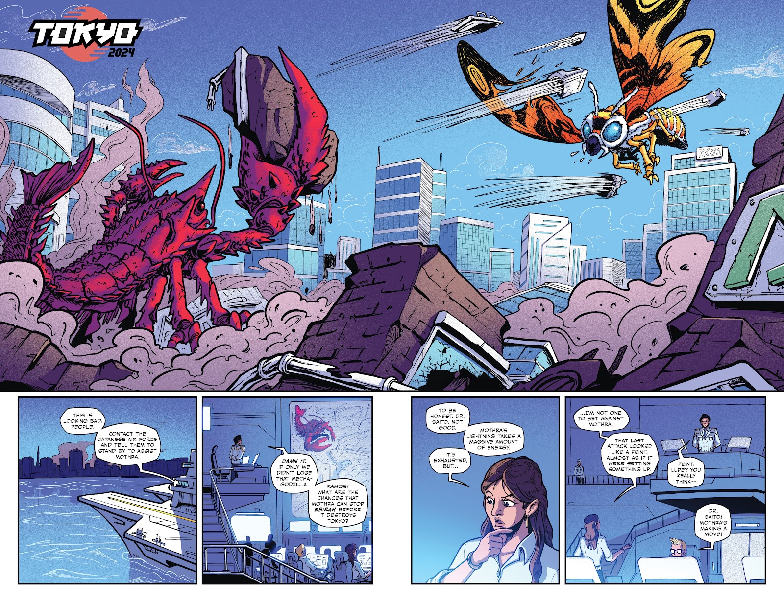 Godzilla Rivals: Mothra Vs. M.O.G.U.E.R.A. issue Full - Page 4