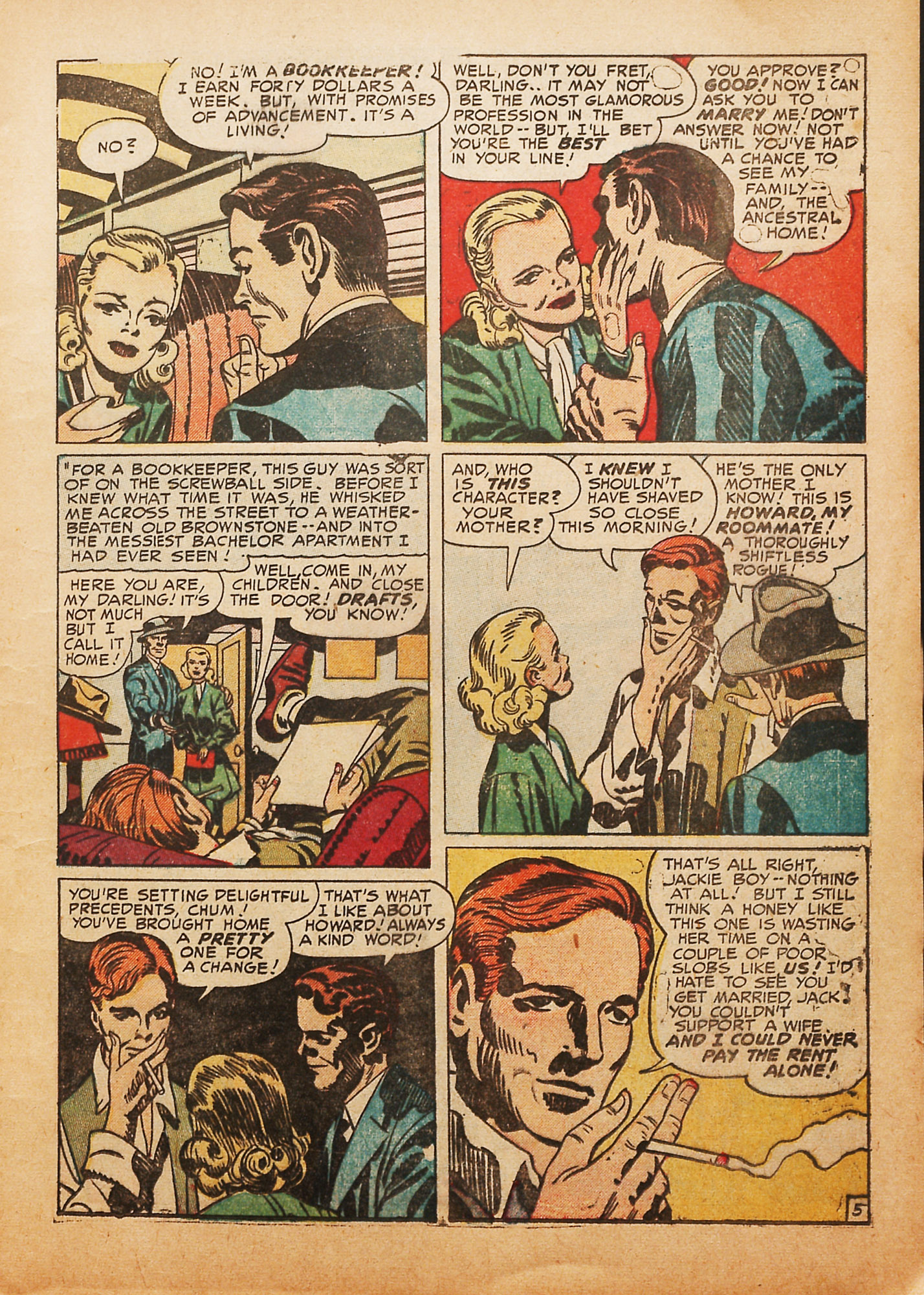 Read online Young Love (1949) comic -  Issue #21 - 7