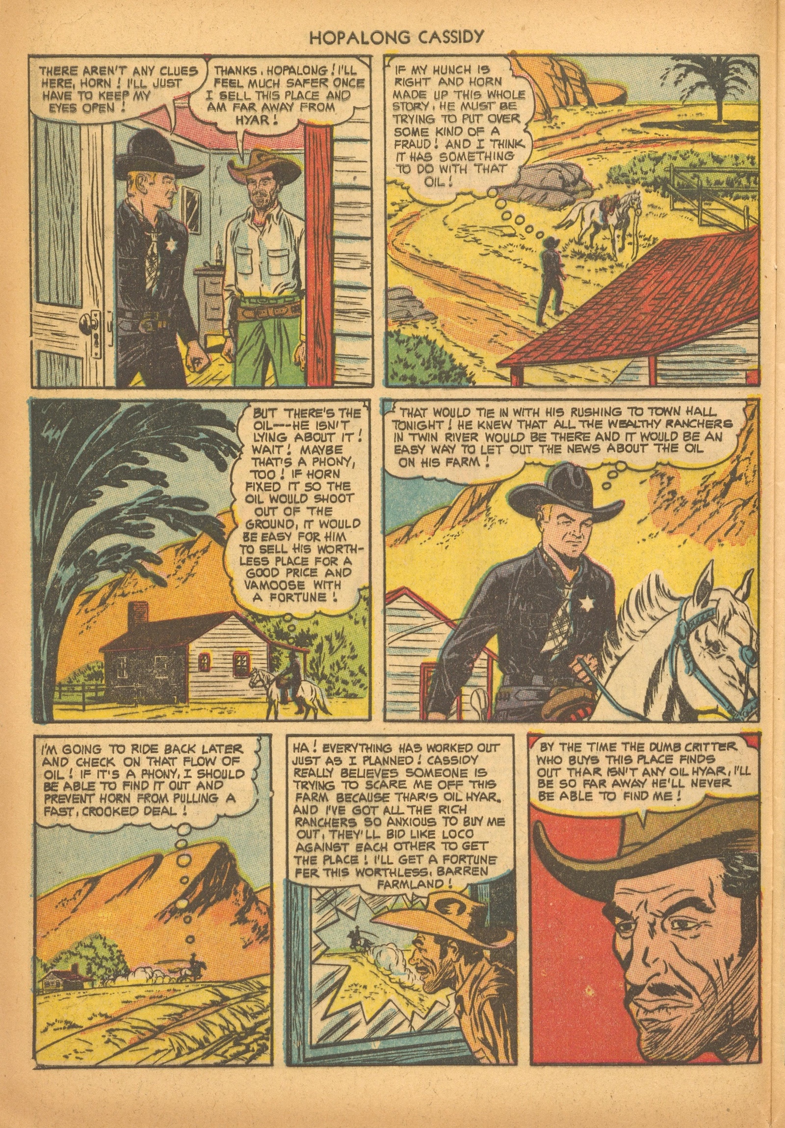 Read online Hopalong Cassidy comic -  Issue #79 - 8