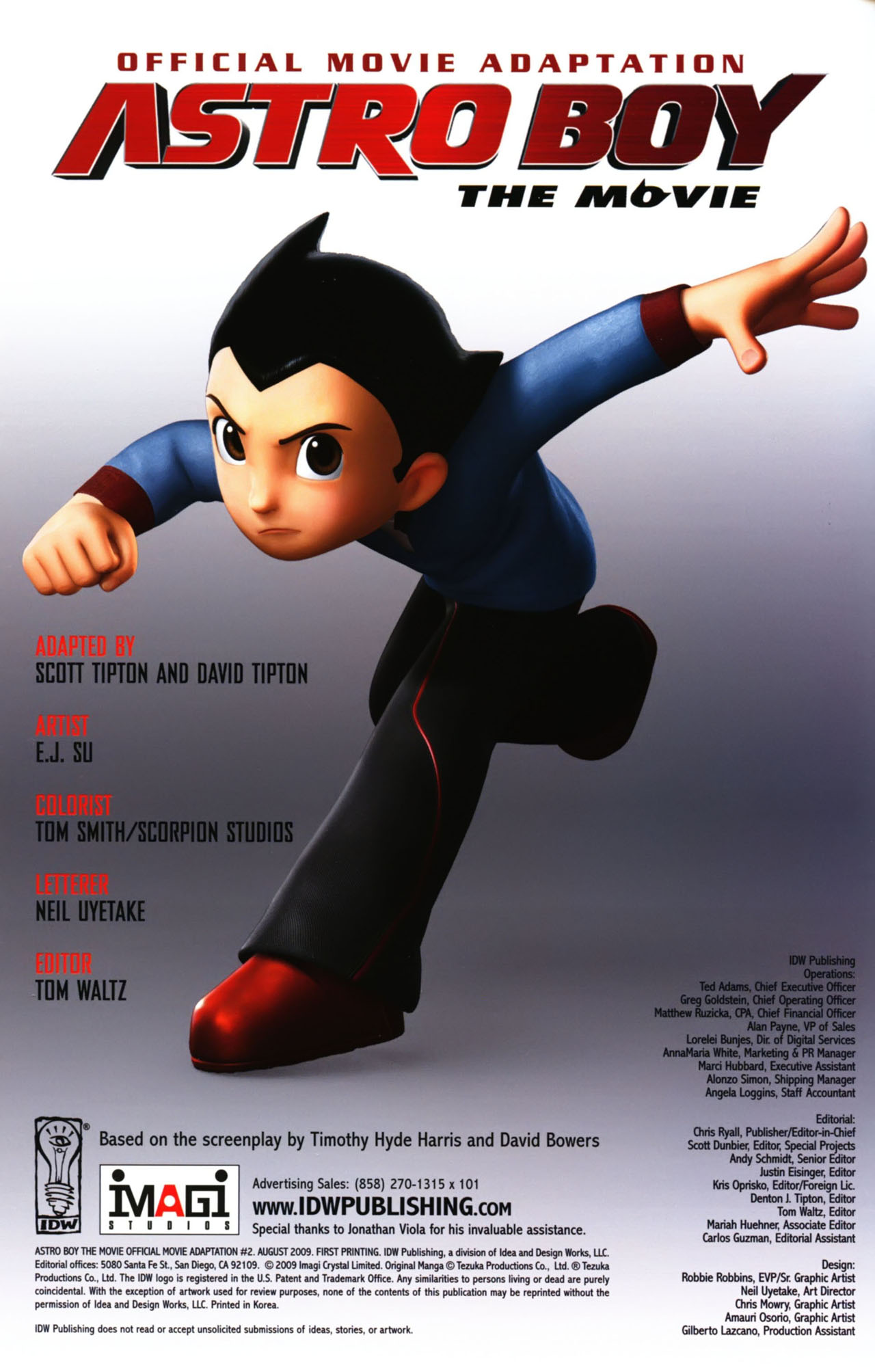 Read online Astro Boy: The Movie: Official Movie Adaptation comic -  Issue #2 - 2