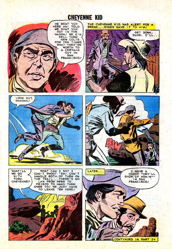 Read online Cheyenne Kid comic -  Issue #17 - 20