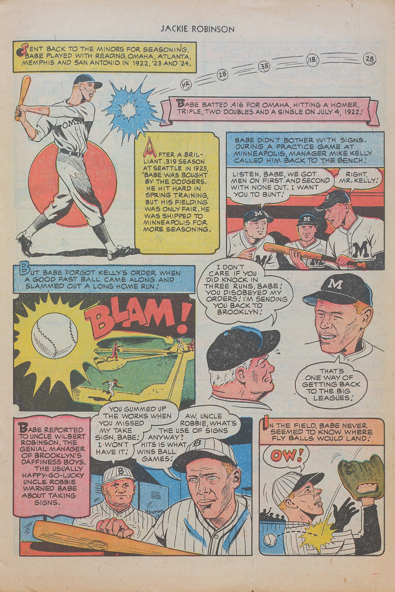 Read online Jackie Robinson comic -  Issue #5 - 15