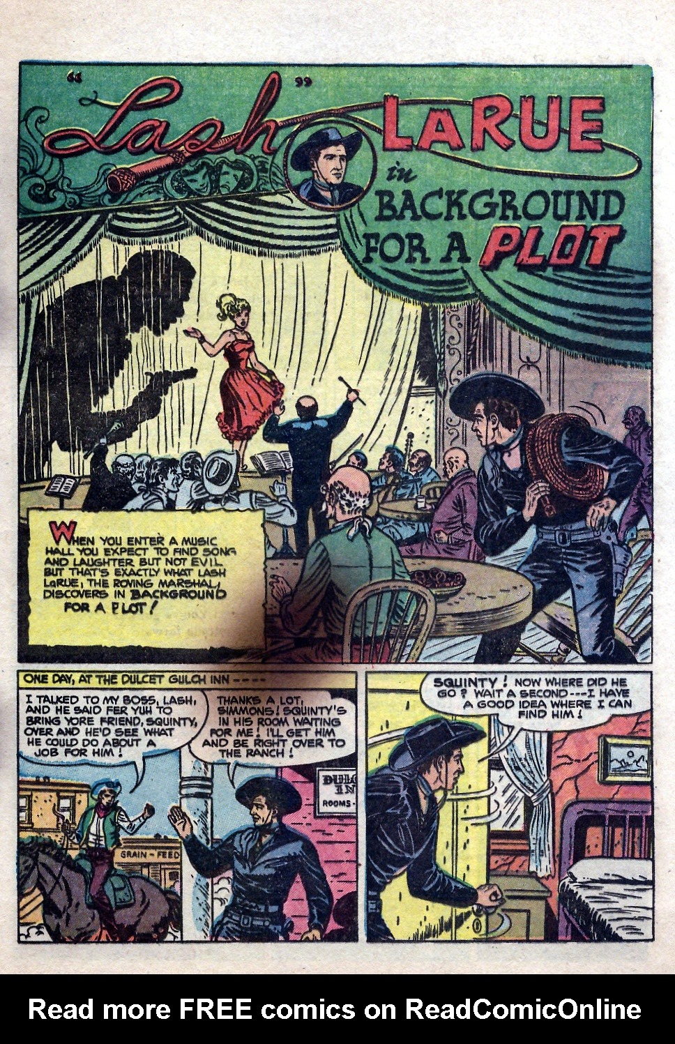Read online Lash Larue Western (1949) comic -  Issue #55 - 16