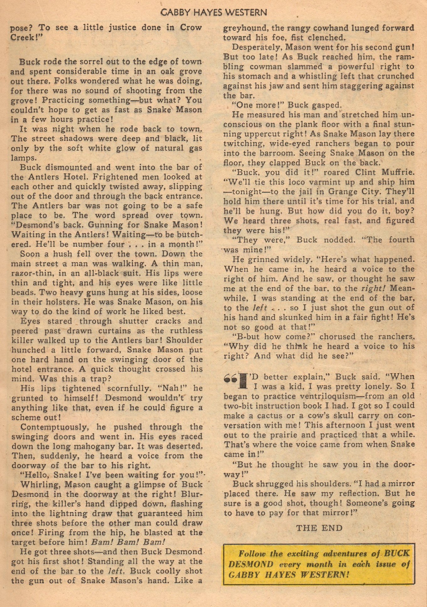 Read online Gabby Hayes Western comic -  Issue #21 - 17