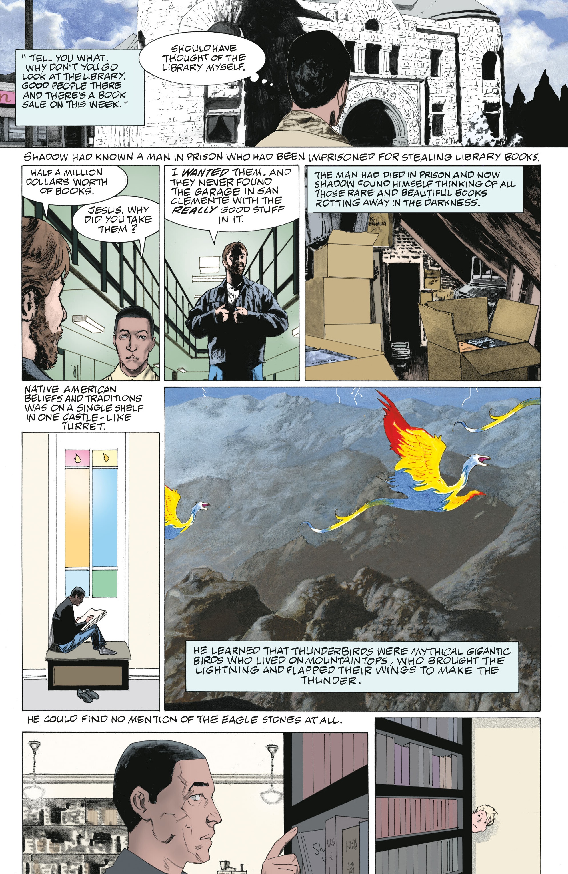 Read online The Complete American Gods comic -  Issue # TPB (Part 3) - 95