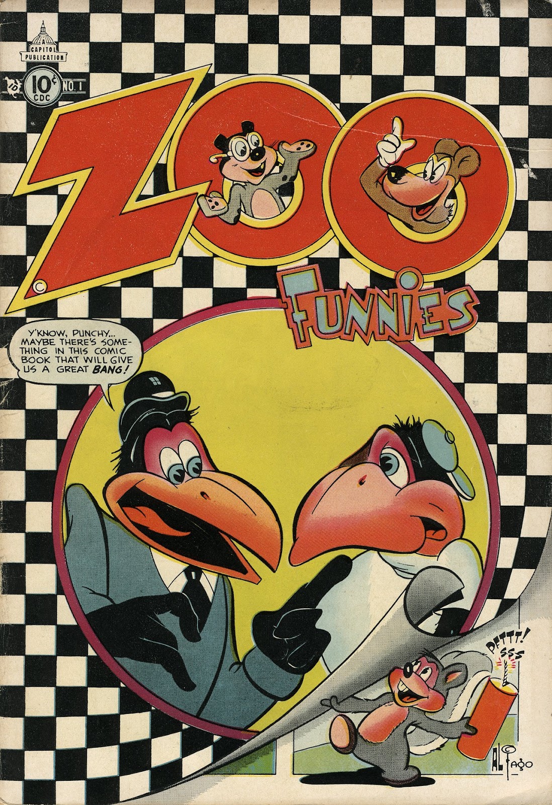 Zoo Funnies issue 1 - Page 1