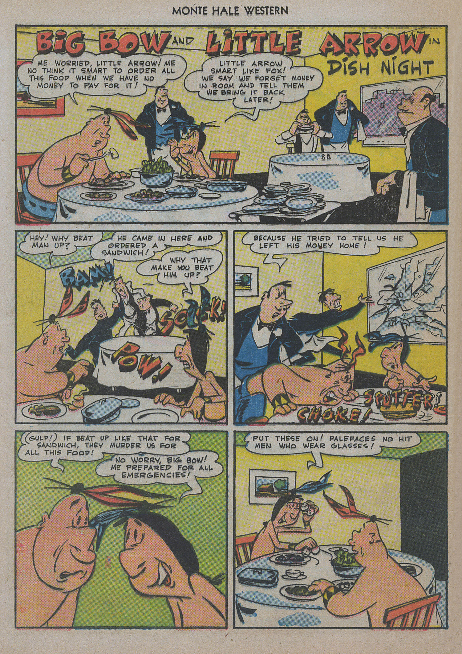 Read online Monte Hale Western comic -  Issue #47 - 36