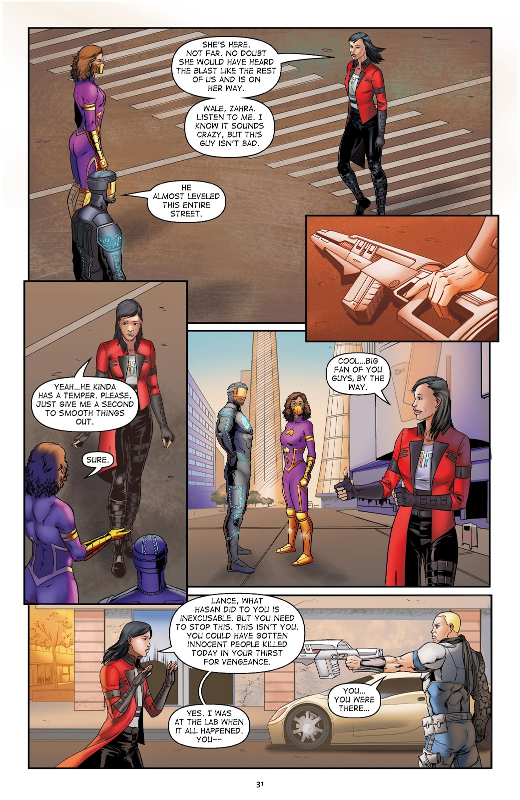 The Oloris: Heroes Will Unite issue TPB (Part 1) - Page 32