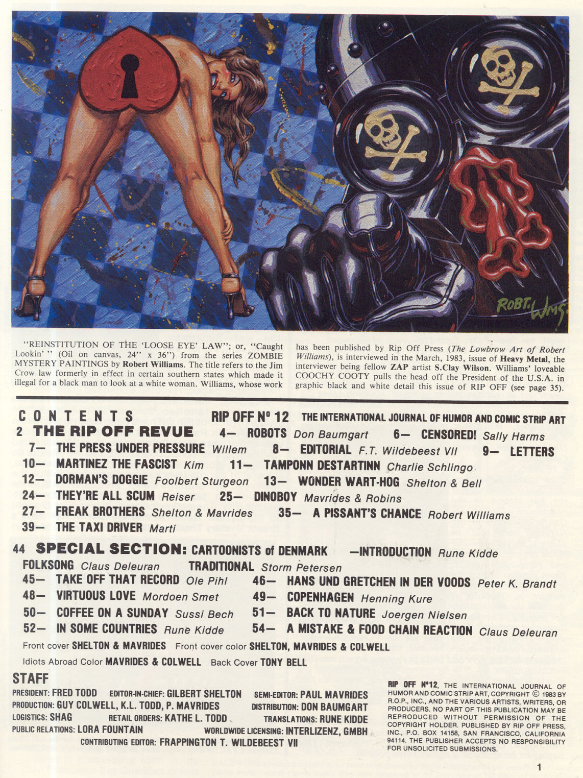 Read online Rip Off Comix comic -  Issue #12 - 3